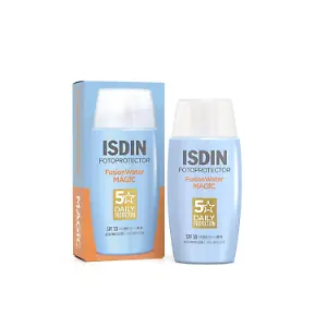 ISDIN Fusion Water Magic Sonnencreme Gesicht LSF 50, 50 ml