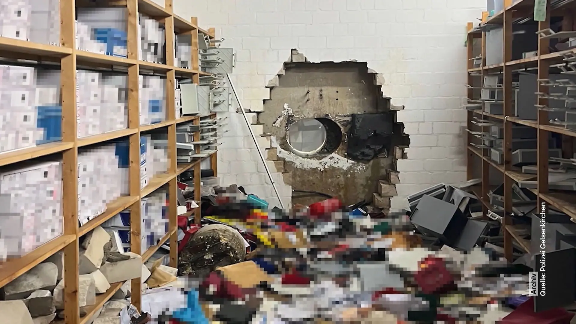 Millionencoup-Geschädigte haben noch nicht ausgesagt Einbruch in Gelsenkirchen