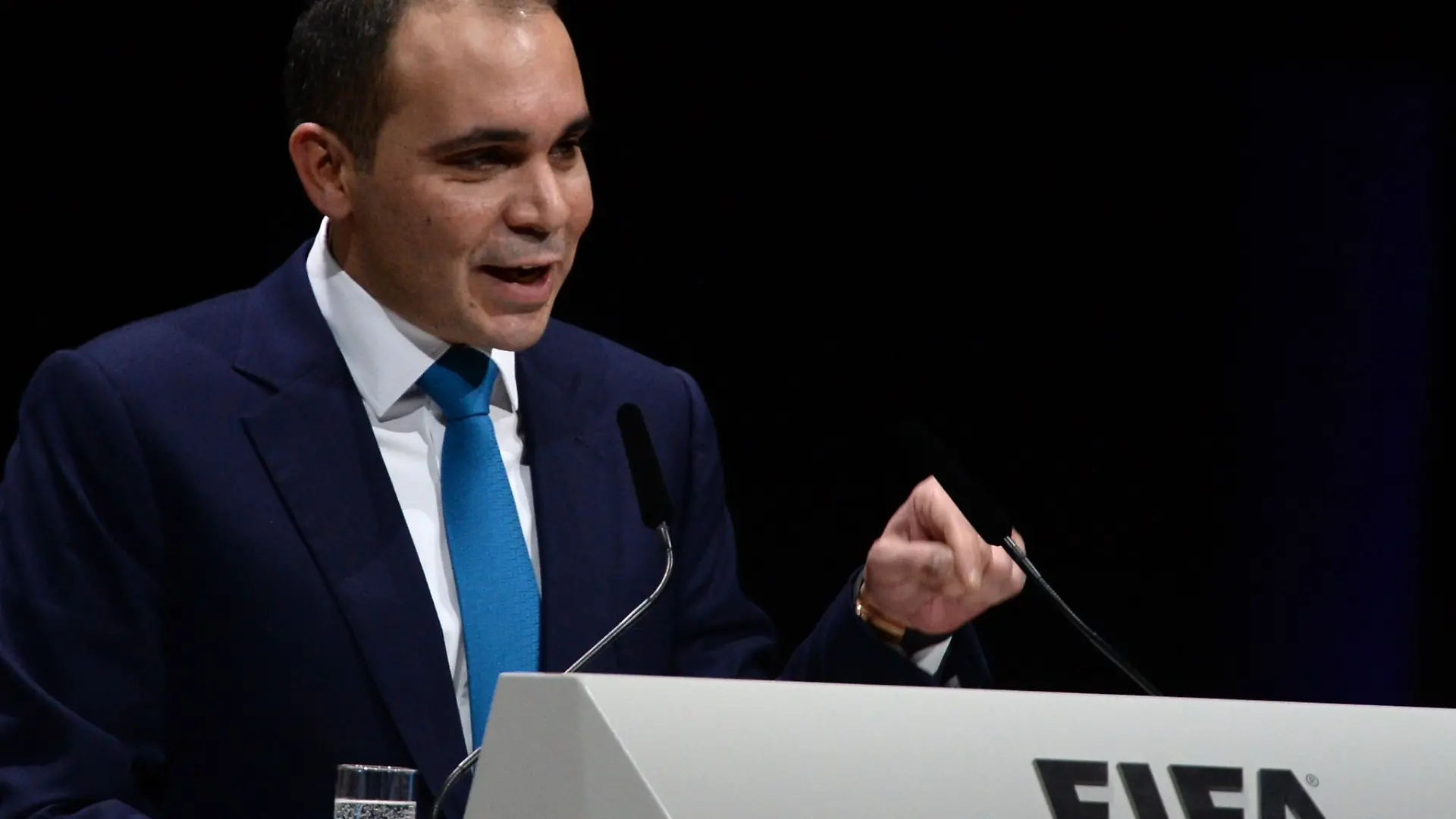 Trat gegen Infantino bei der Präsidentschaftswahl der FIFA 2016 an: Prinz Ali bin al-Hussein aus Jordanien. (Archivbild)