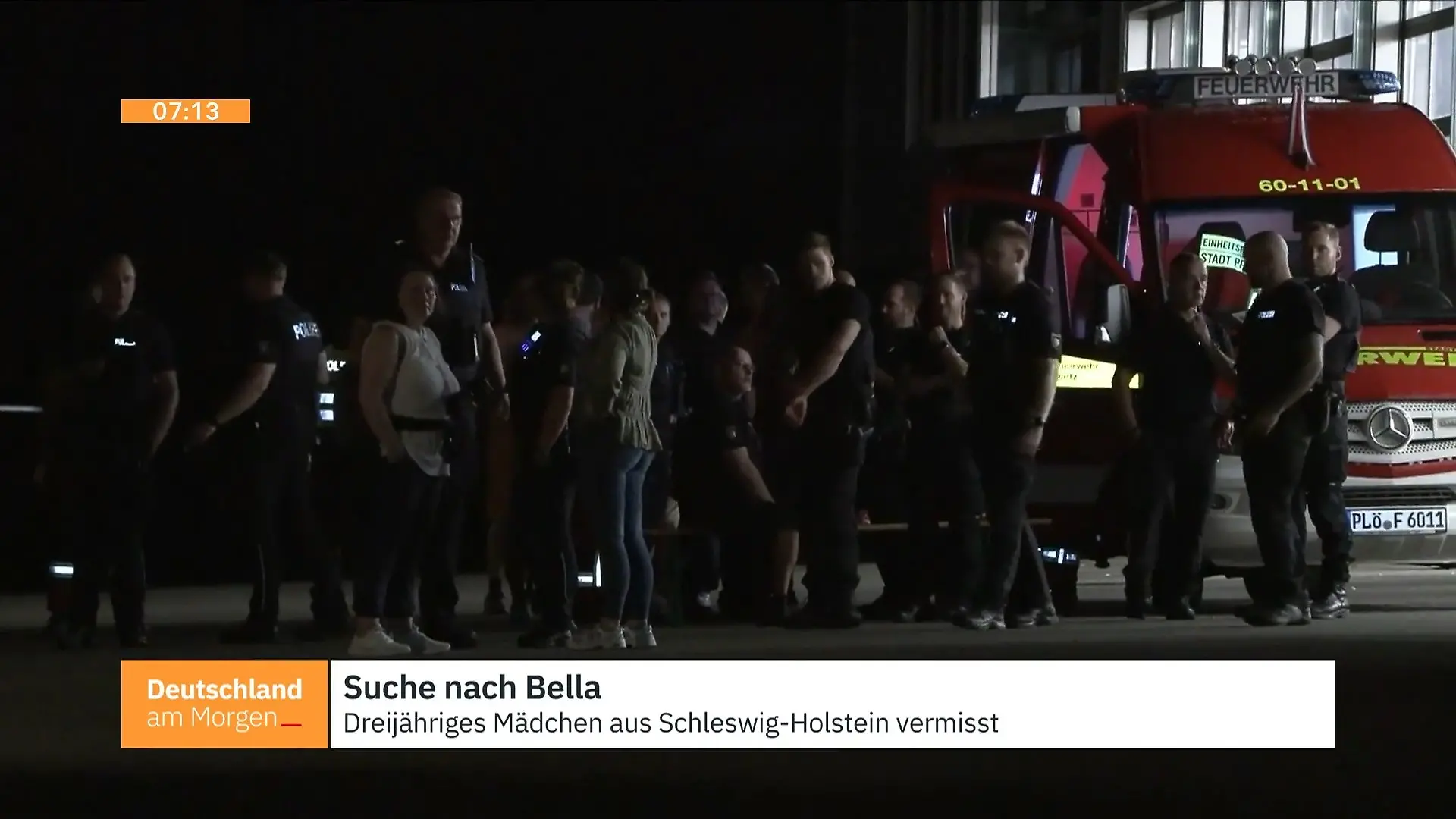 Bella (3) weiter verschwunden – Polizei sucht jetzt mit noch mehr Kräften Große Suchaktion in Schleswig-Holstein
