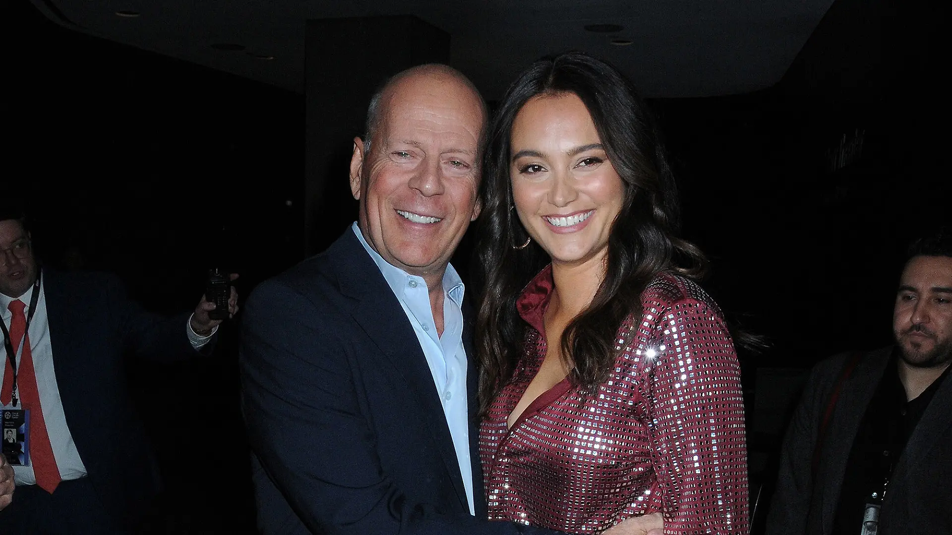 11 October 2019 - New York, New York - Bruce Willis, Emma Heming Willis. "Motherless Brooklyn" Premiere during the 57th New York Film Festival. Photo Credit: AdMedia