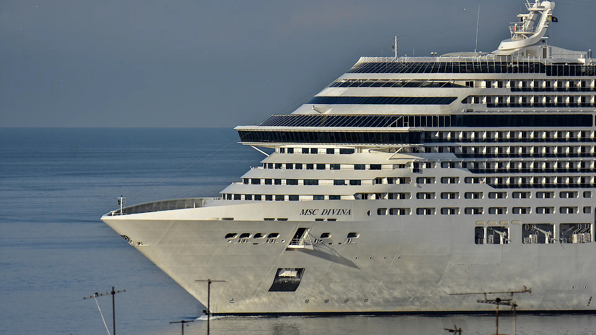 Auf der „MSC Divina” sorgten sechs Passagiere für Unruhe 