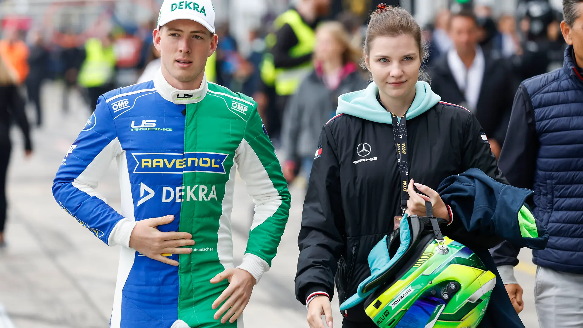 David und Vivien Schumacher im August 2024 