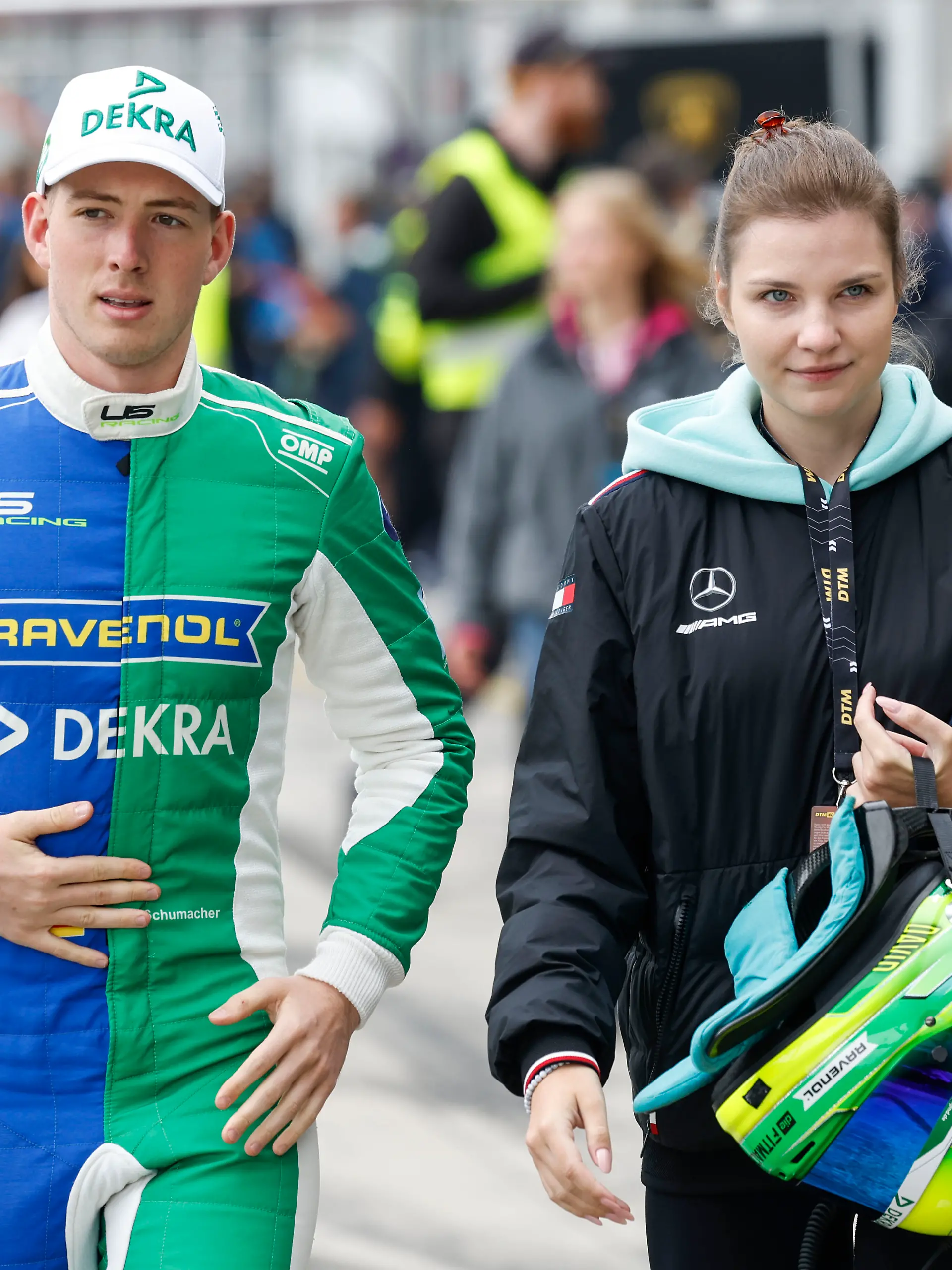 David und Vivien Schumacher im August 2024 