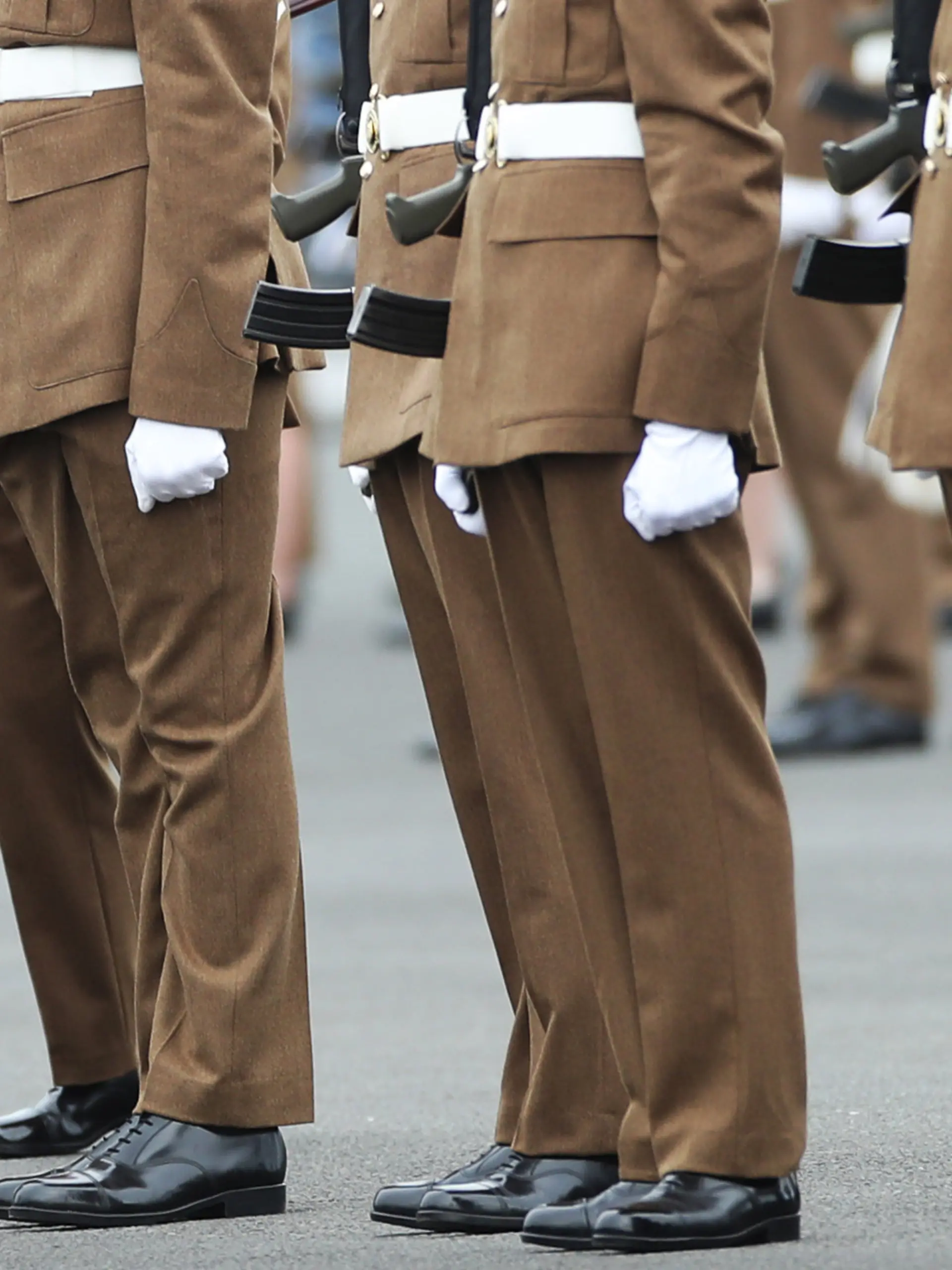 ARCHIV - 10.09.2020, Großbritannien, Harrogate: Abschlussparade der Junior-Soldaten am Army Foundation College (AFC). Die Militärschule ist die einzige Ausbildungsstätte der britischen Armee für Rekruten unter 18 Jahren. Foto: Danny Lawson/PA Wire/dpa +++ dpa-Bildfunk +++