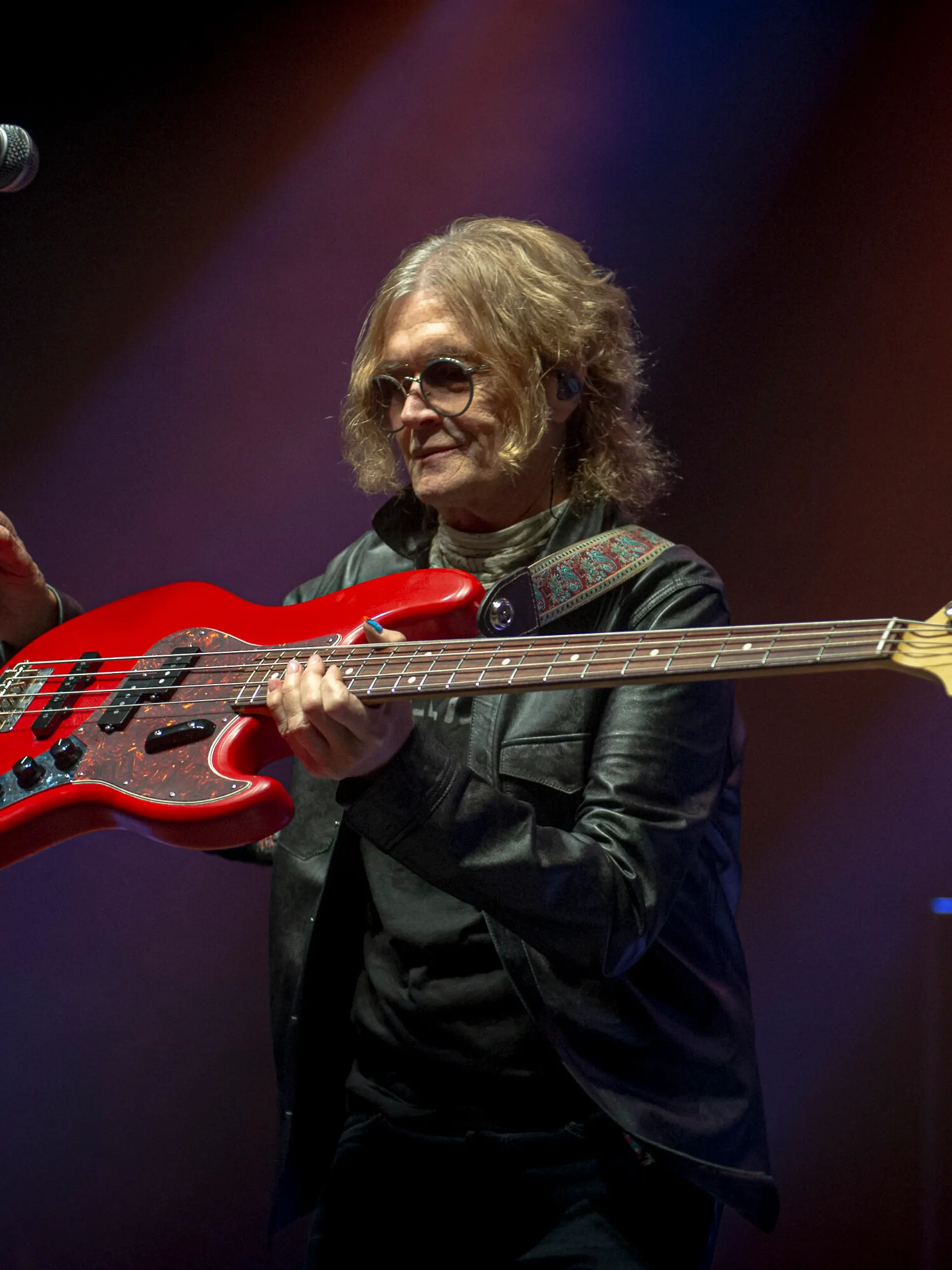 Glenn Hughes (ex Deep Purple) performs at O2 Shepherds Bush Empire in London on 18th October 2025. Glenn Hughes (bass, vocals), SÃ_ren Andersen (guitar), Ash Sheehan (drums), Bob Fridzema (keyboards)., Credit:Zoran Veselinovic / Avalon