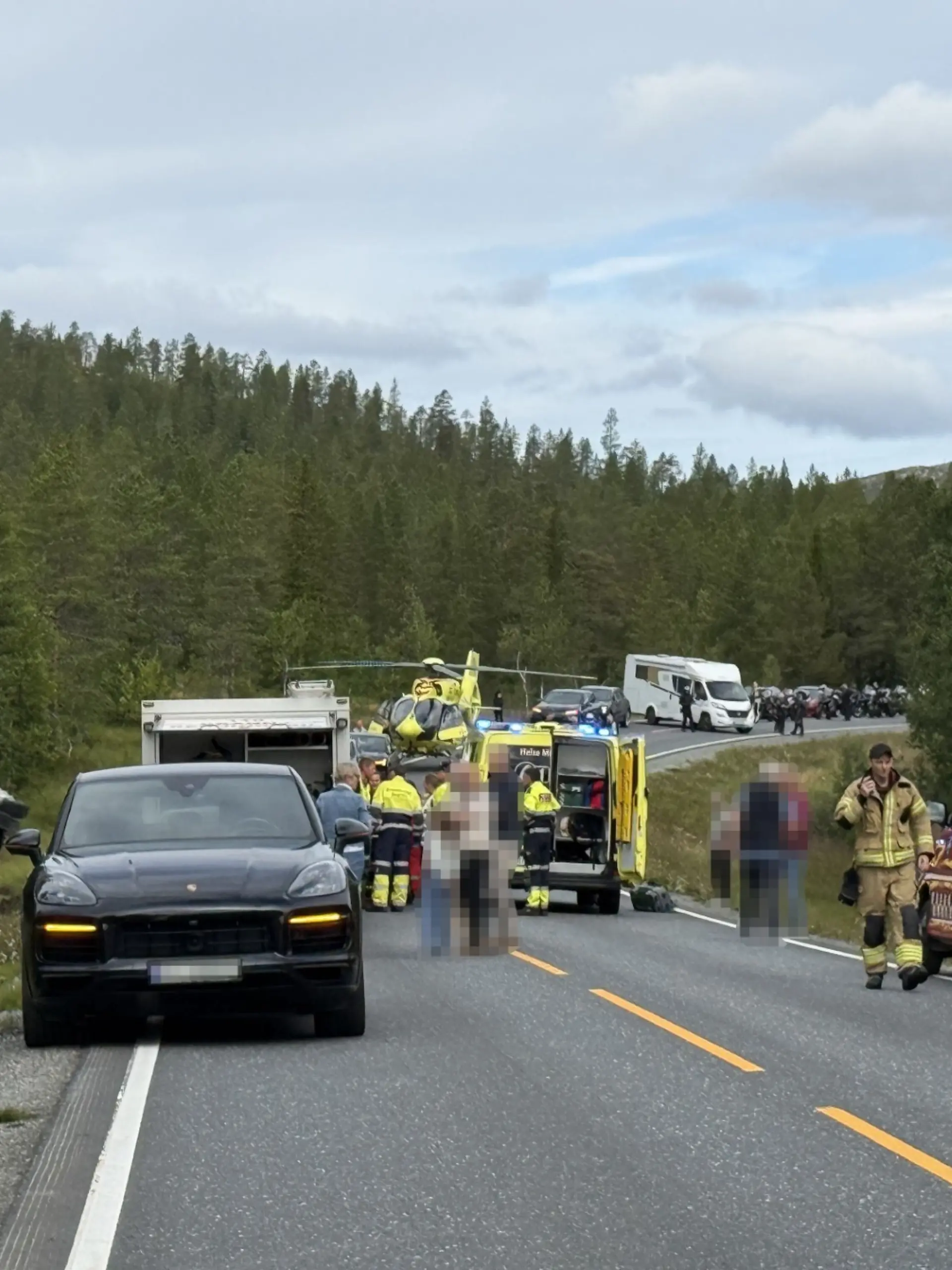 Deutscher Reisebus in Norwegen verunglückt