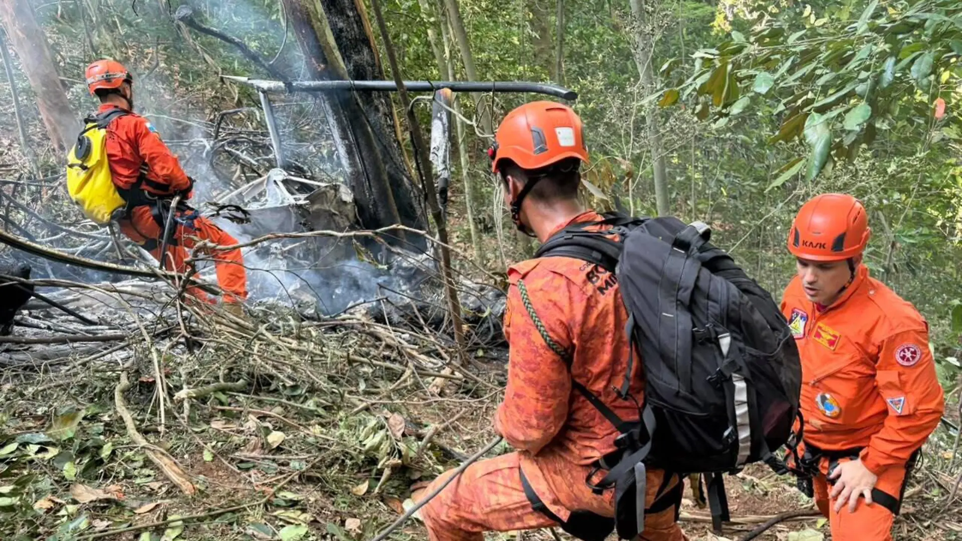 Hubschrauber-Absturz in Brasilien