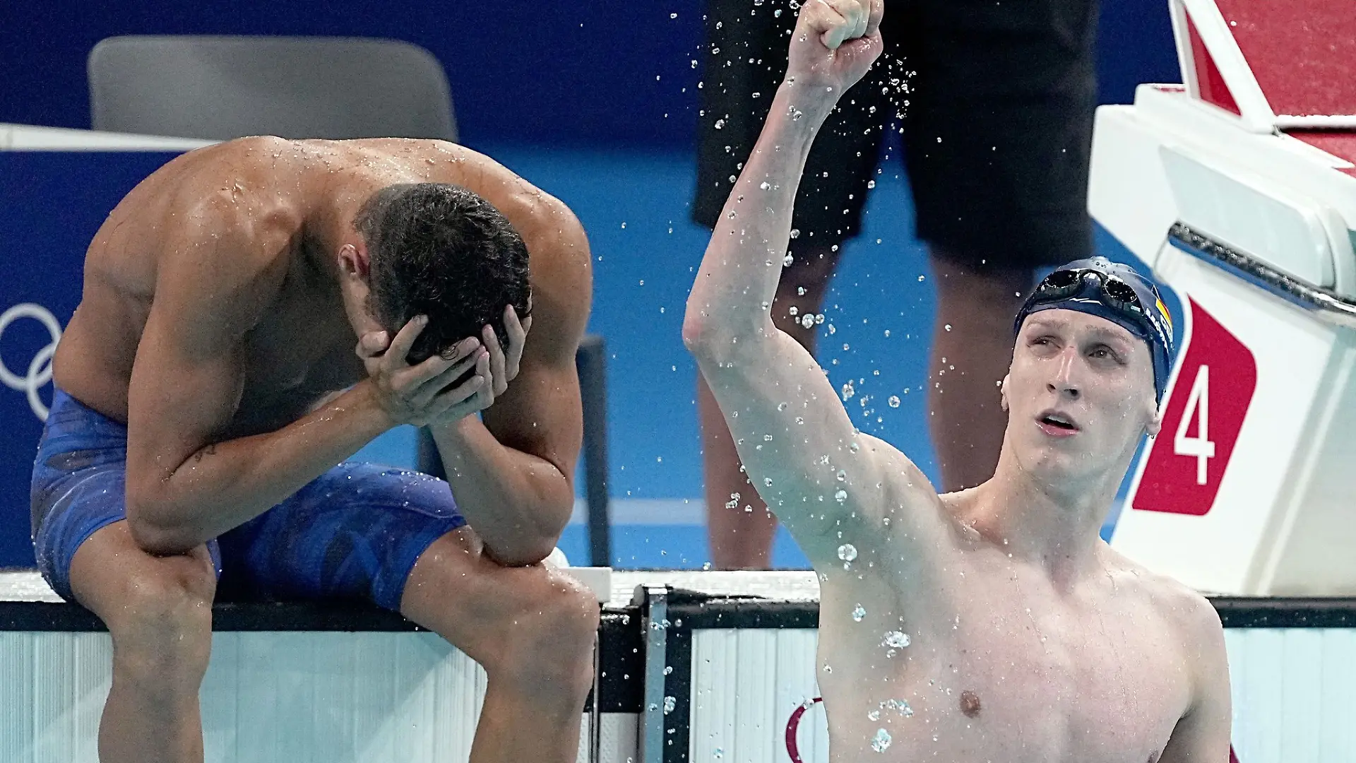 Bei Olympia vor zwei Jahren feierte Lukas Märtens seinen größten Erfolg. (Archivbild)