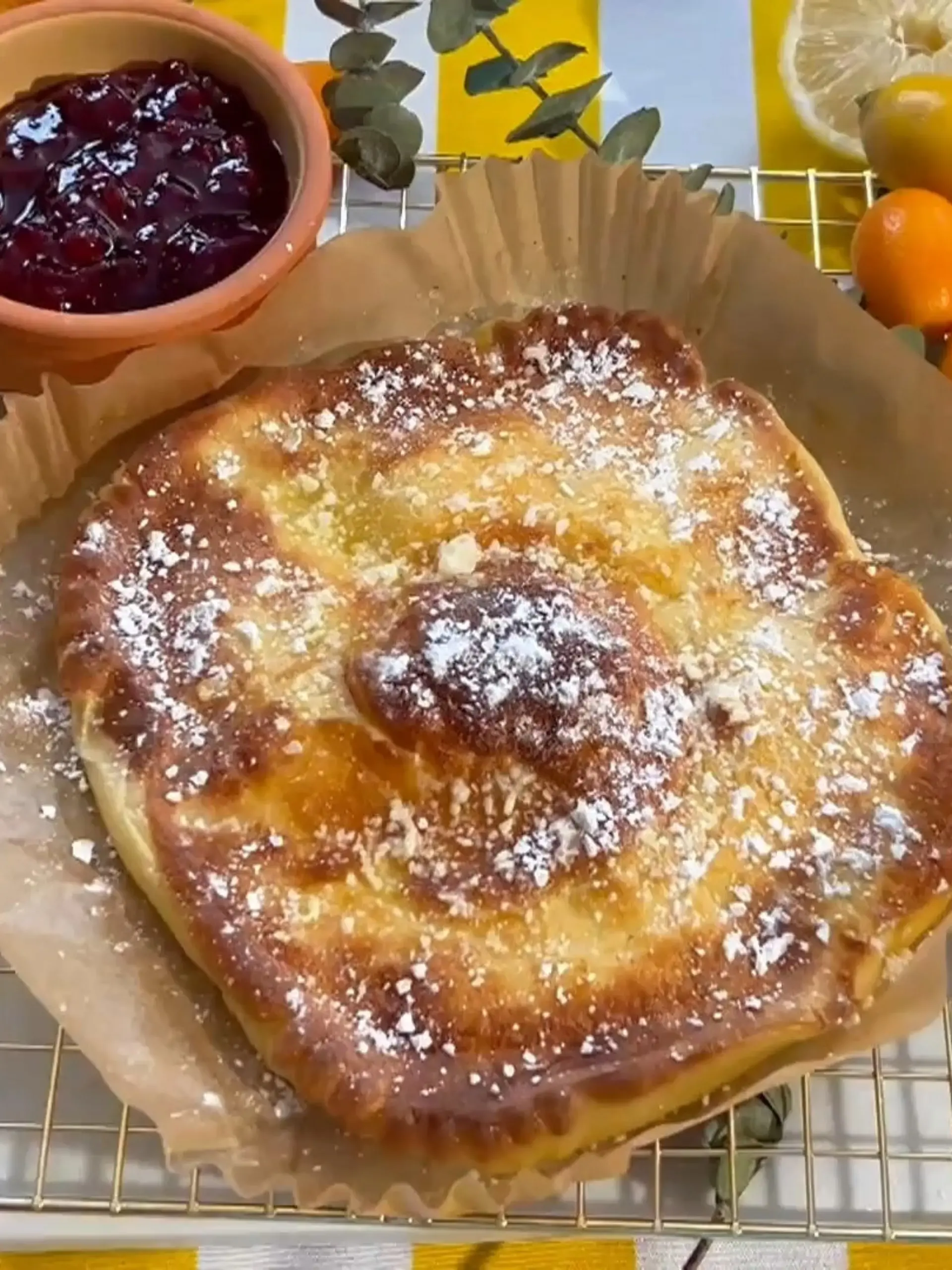 Bild zu: "Pfannkuchen aus dem Airfryer"