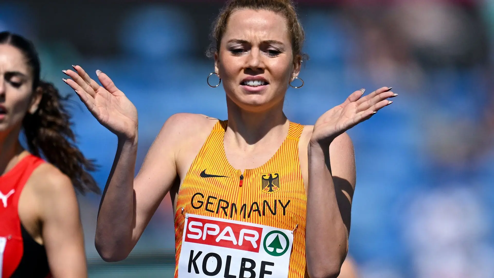 Smilla Kolbe zeigte einen starken 800-Meter-Vorlauf.