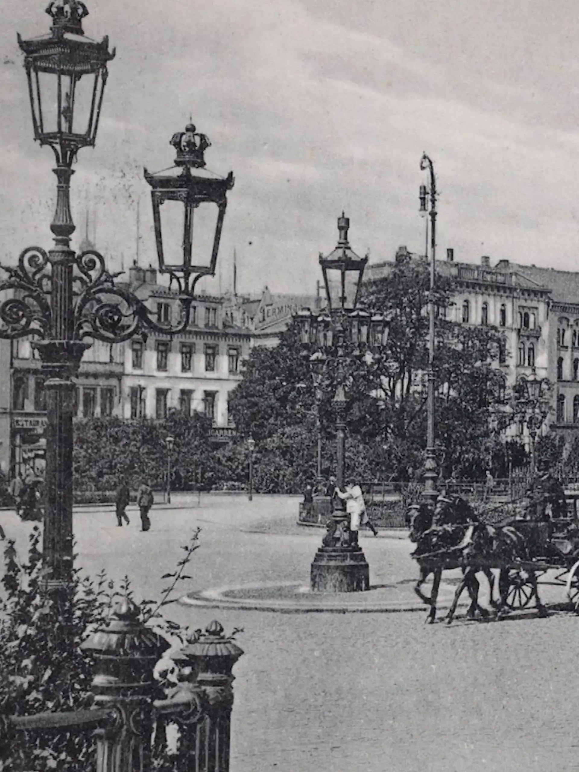 Hannover als Vorreiter für die Revolution Gaslaterne
