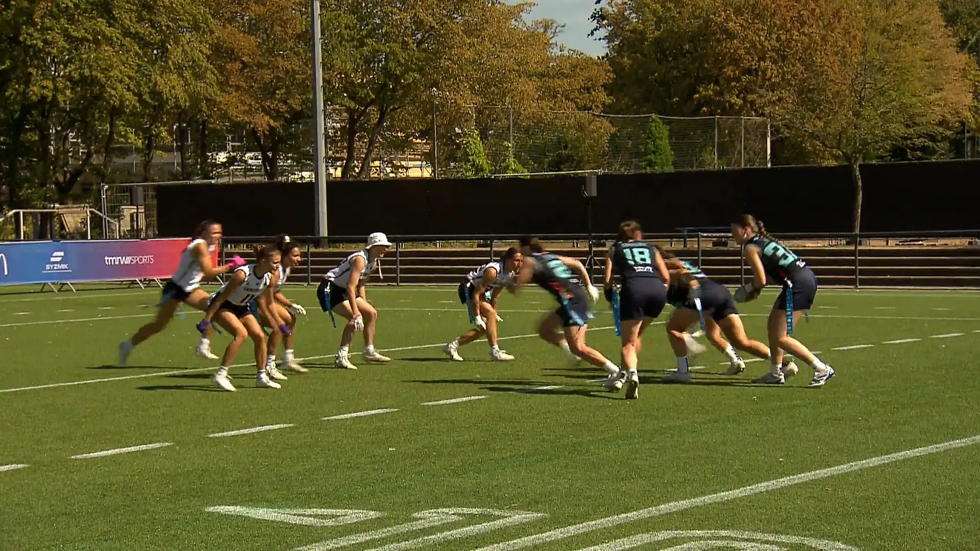 Düsseldorf wird zum Treffpunkt der besten Flag-Football-Teams der Welt Football ohne Tackling