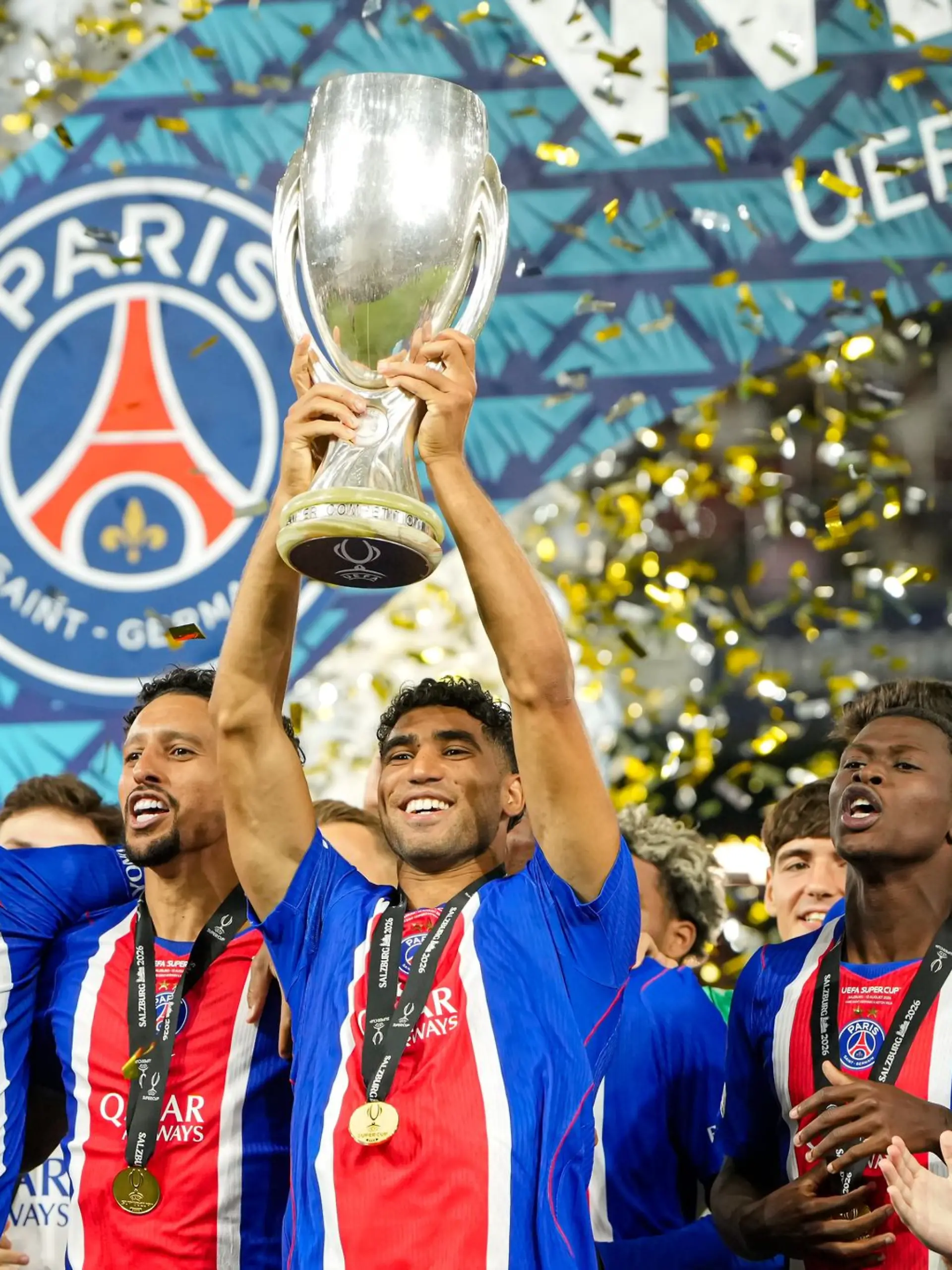Bild zu: "Trotz Doppelrekord von Villa-Teenager: UEFA-Supercup an PSG"