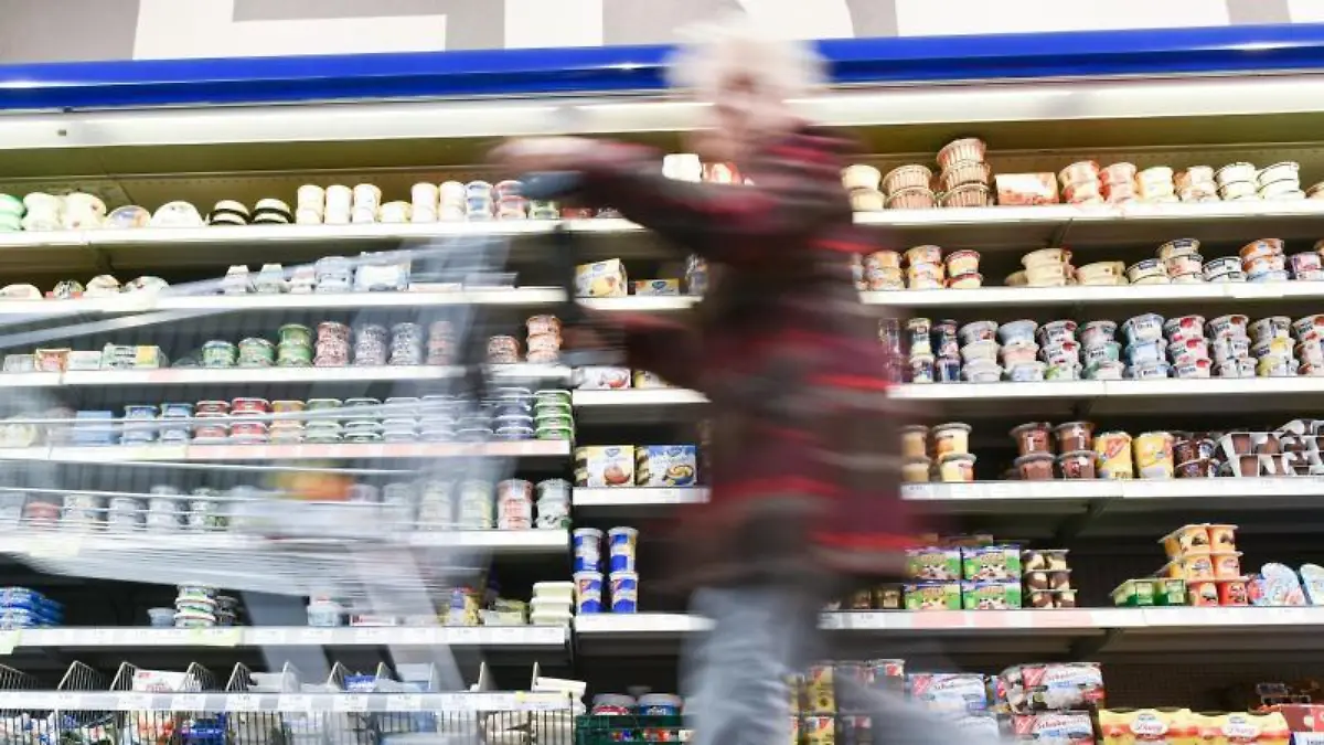 Einkaufen im Supermarkt
