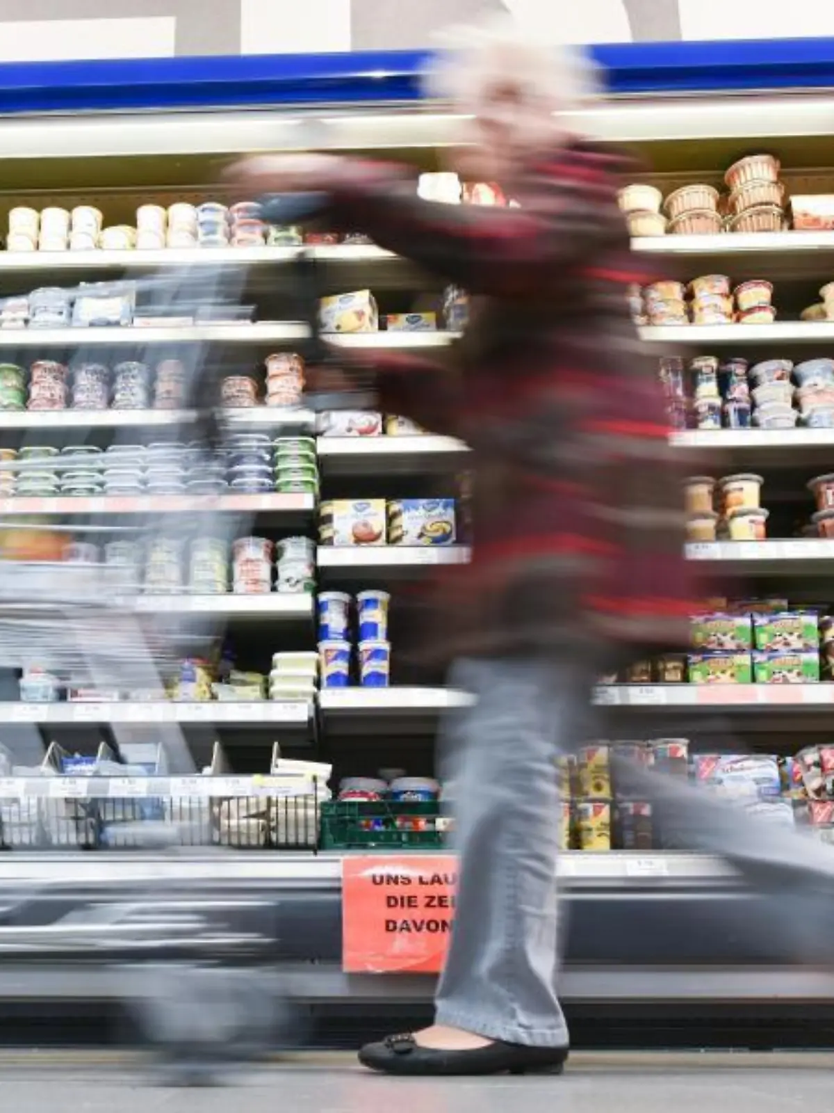 Einkaufen im Supermarkt