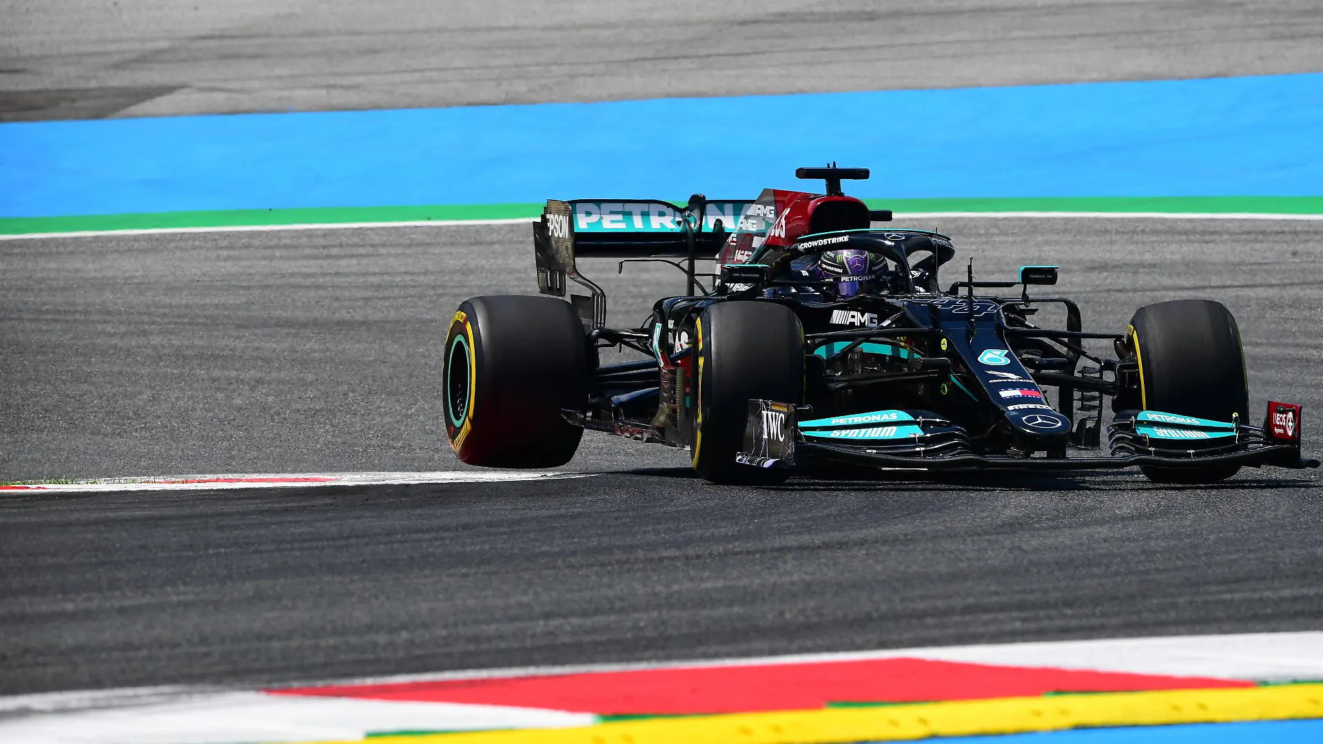  F1 Grand Prix of Styria - Practice Lewis Hamilton of Mercedes-AMG Petronas F1 Team drive his W12 single-seater during free practice of Styrian Grand Prix, 8th round of Formula One World Championship, WM, Weltmeisterschaft in Red Bull Ring in Spielberg, Styria, Austia, 25 June 2021 Spielberg Styria Austria diodato-notitle210625_npjBn PUBLICATIONxNOTxINxFRA Copyright: xAndreaxDiodatox
