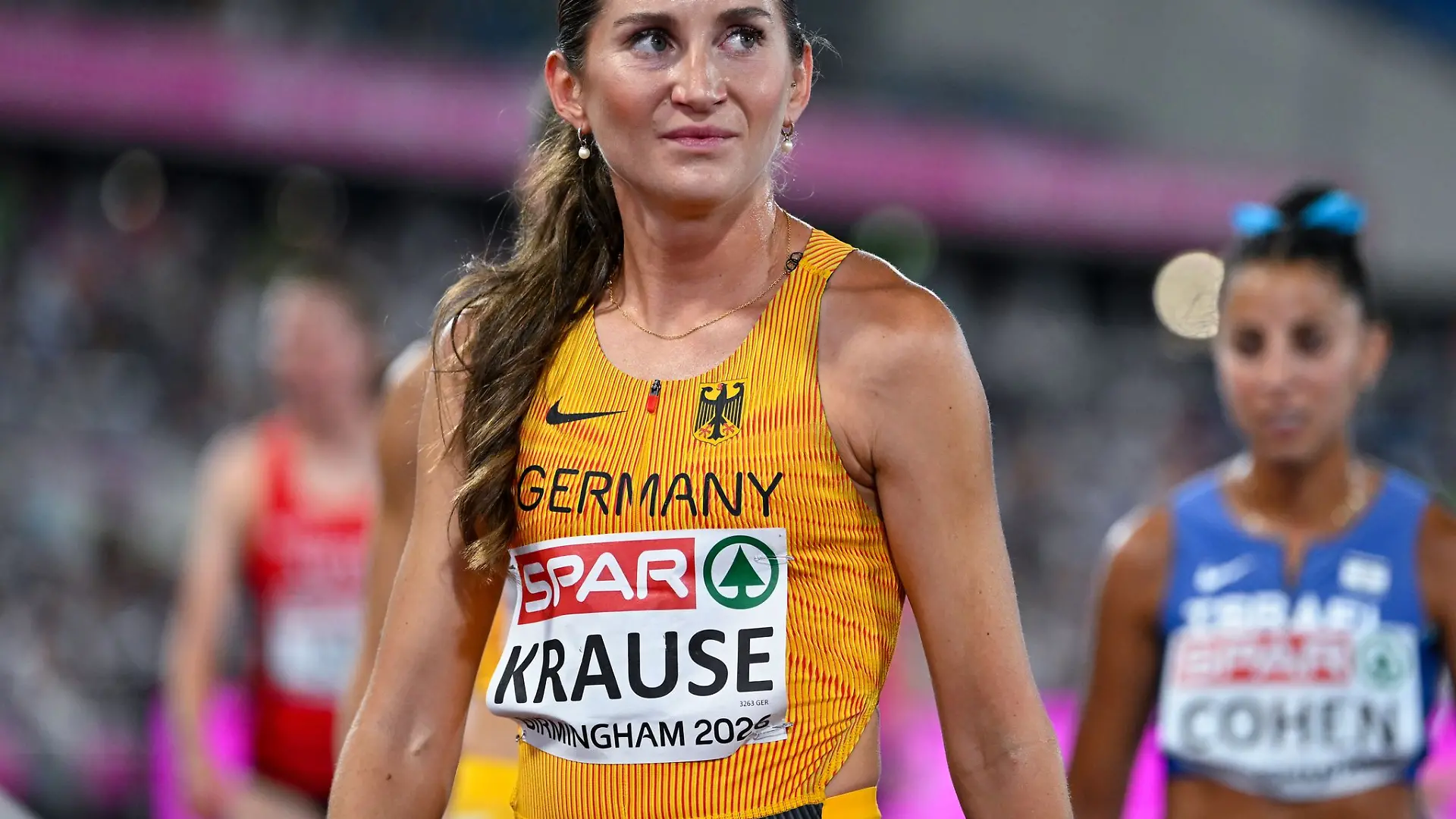 Gesa Krause gewann zum dritten Mal EM-Gold über 3.000 Meter Hindernis.