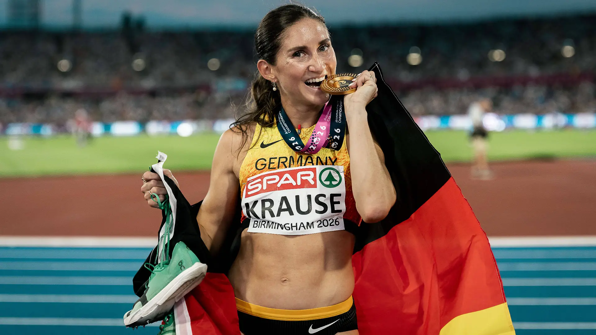 Gesa Felicitas Krause Silversterlauf Trier, 3000m Hindernis Frauen, GBR, Leichtathletik, Athletics, European Athletics Championships 2026, Leichtathletik Europameisterschaft 2026, Birmingham 2026, 09.08.2026, GBR, Leichtathletik, Athletics, European Athletics Championships 2026, Leichtathletik Europameisterschaft 2026, Birmingham 2026, 09.08.2026 Birmingham *** Gesa Felicitas Krause, Trier New Year s Eve Run, Women s 3000m Steeplechase, GBR, Track and Field, Athletics, 2026 European Athletics Championships, 2026 European Track and Field Championships, Birmingham 2026, August 9, 2026, GBR, Track and Field, Athletics, 2026 European Athletics Championships, 2026 European Track and Field Championships, Birmingham 2026, August 9, 2026, Birmingham Copyright: xStefanxMayerx EP_SMR