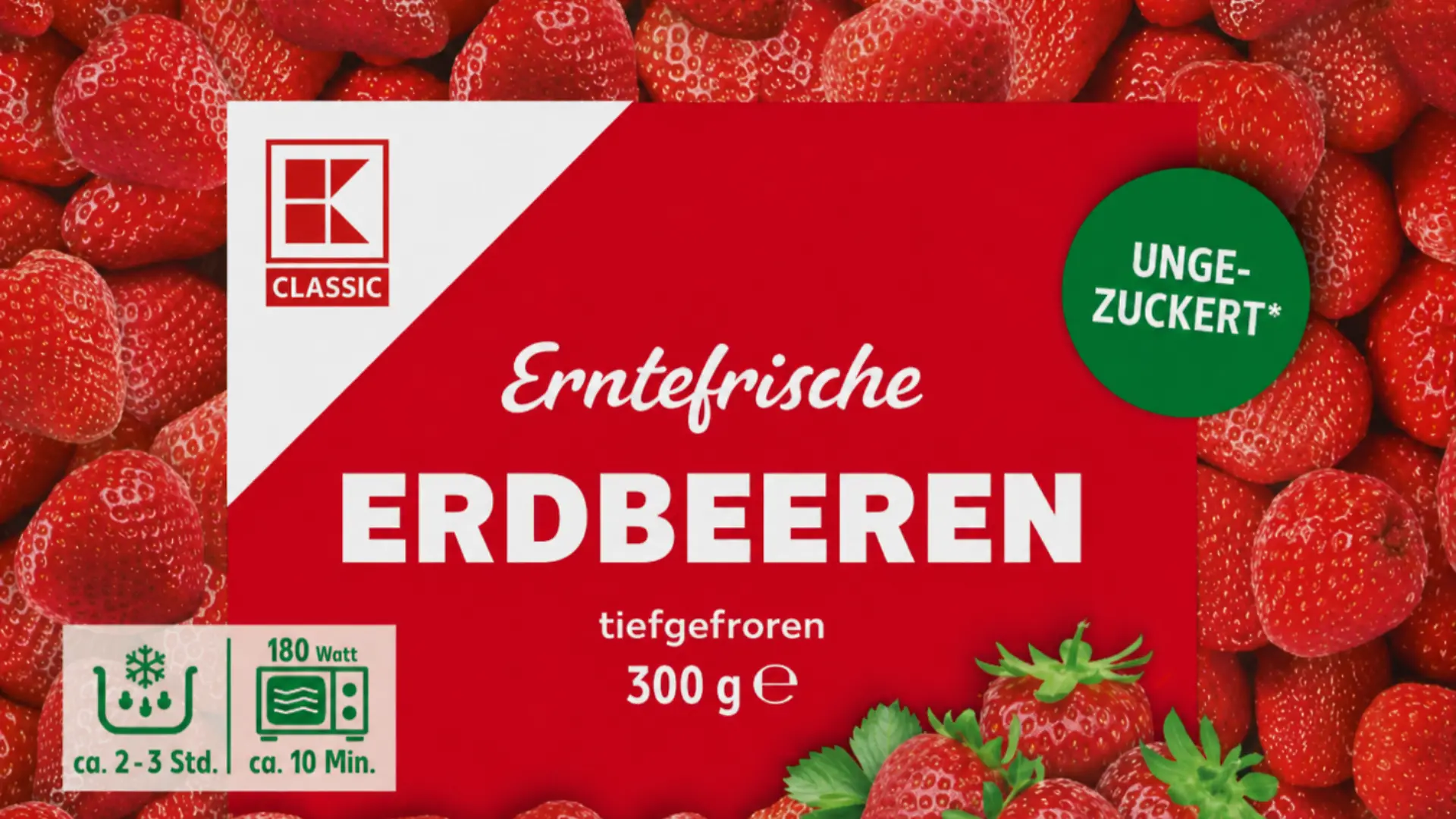 K Classic Erntefrische Erdbeeren