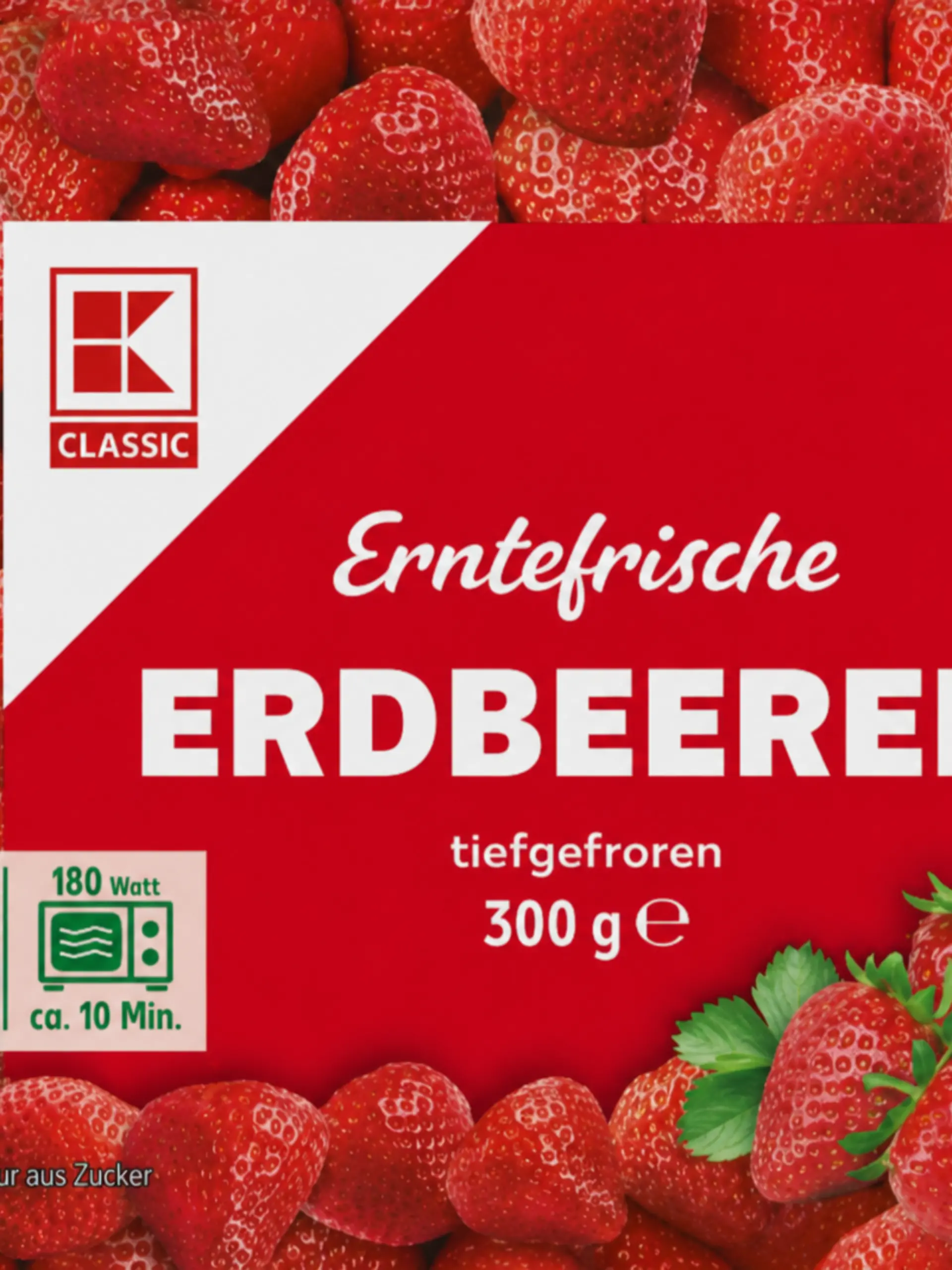 K Classic Erntefrische Erdbeeren