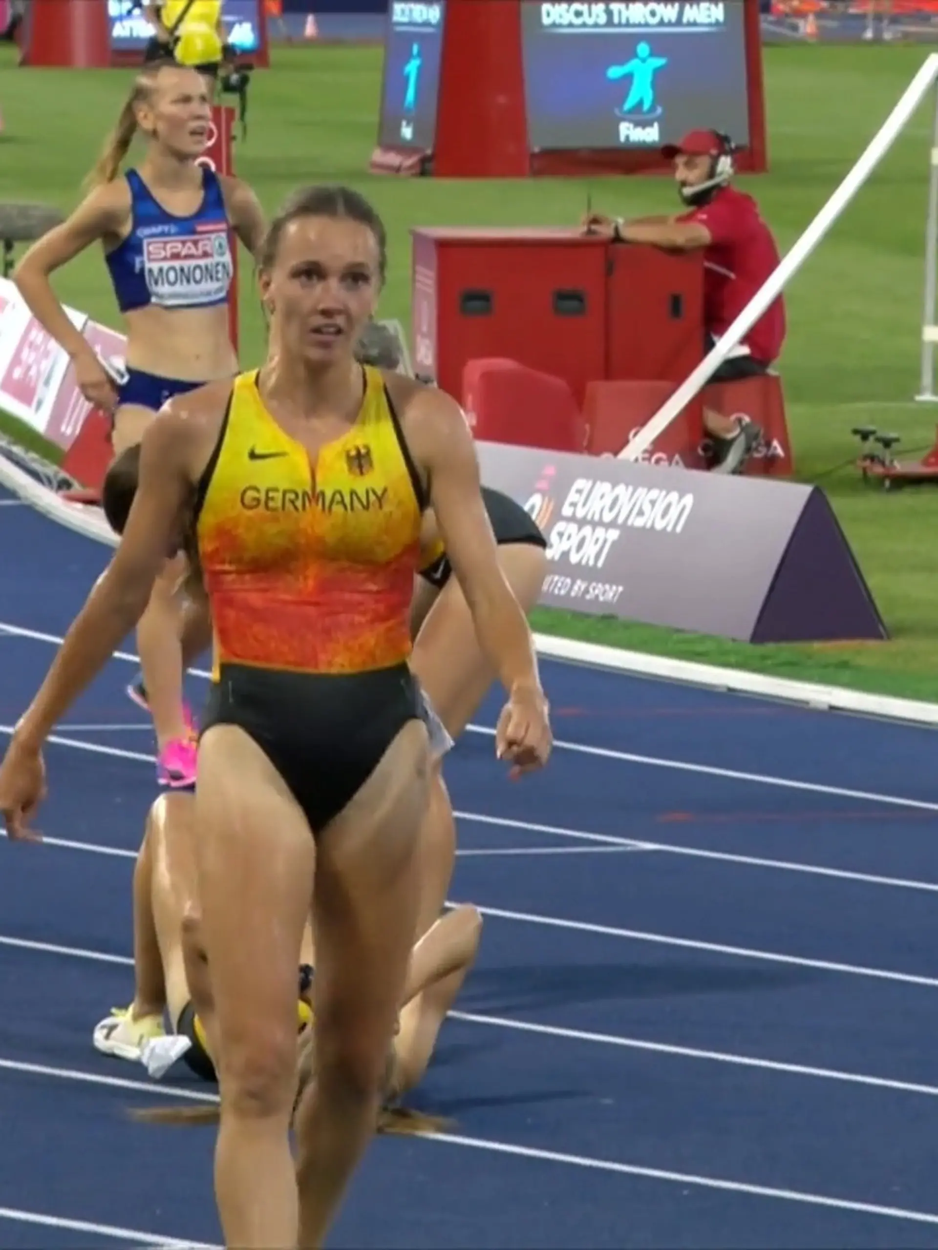 Bild zu: "Nach Sturz-Drama! Leichtathletik-Star schießt gegen eigene Teamkollegin"