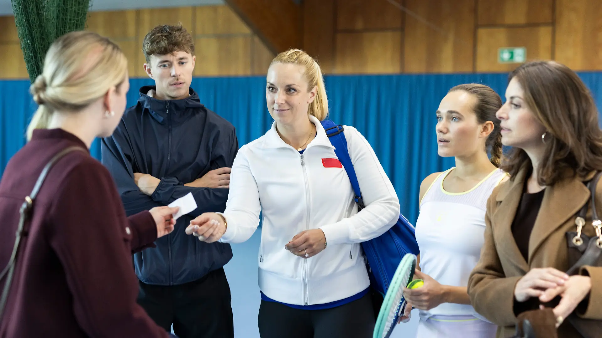Sabine Lisicki spielte bereits im Dezember 2025 bei AWZ mit. Jetzt kommt sie nochmals nach Essen.