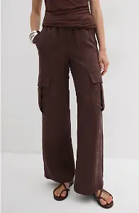 Cargohose aus Lyocell-Mix