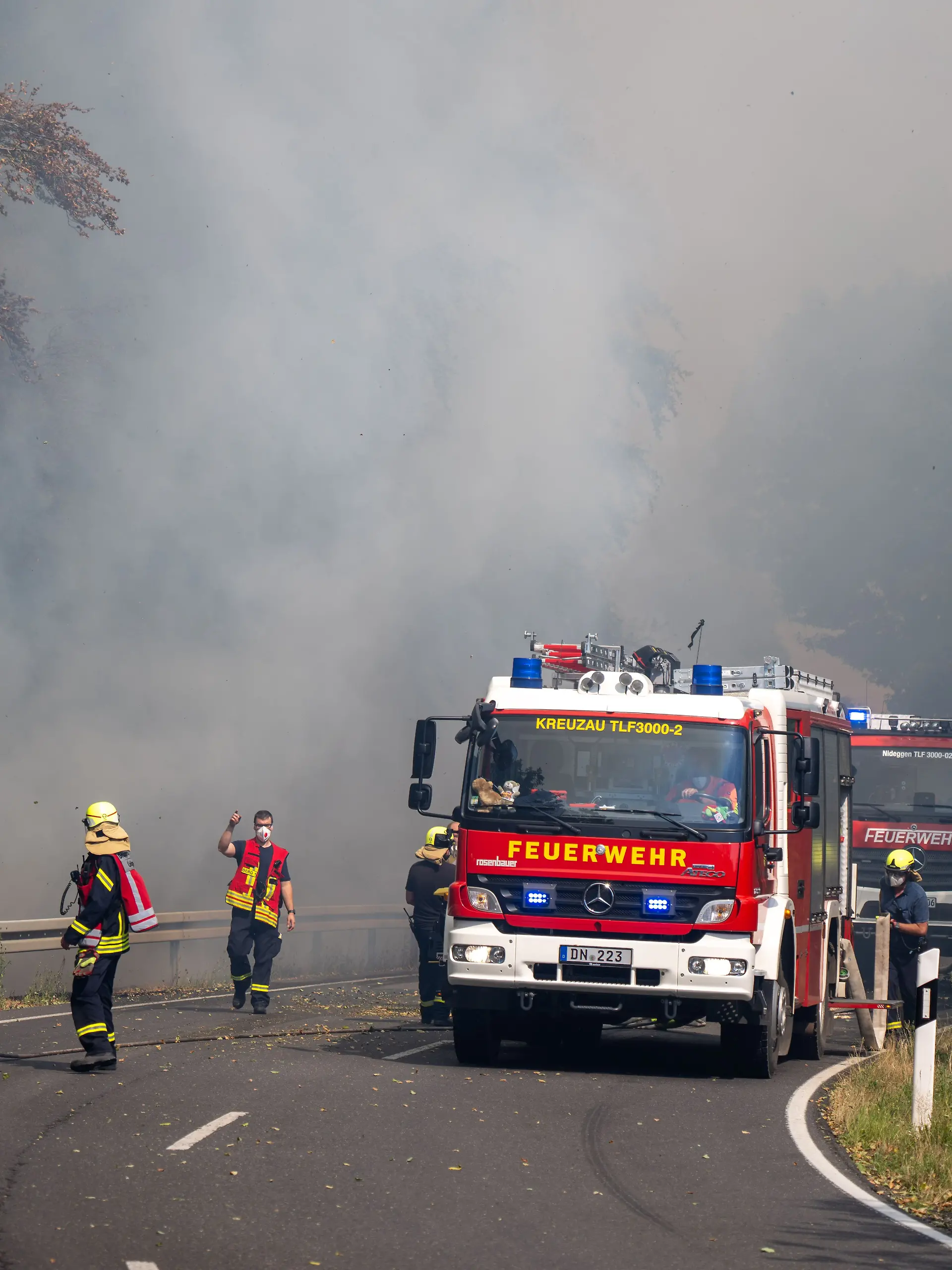 Waldbrand im Hürtgenwald
