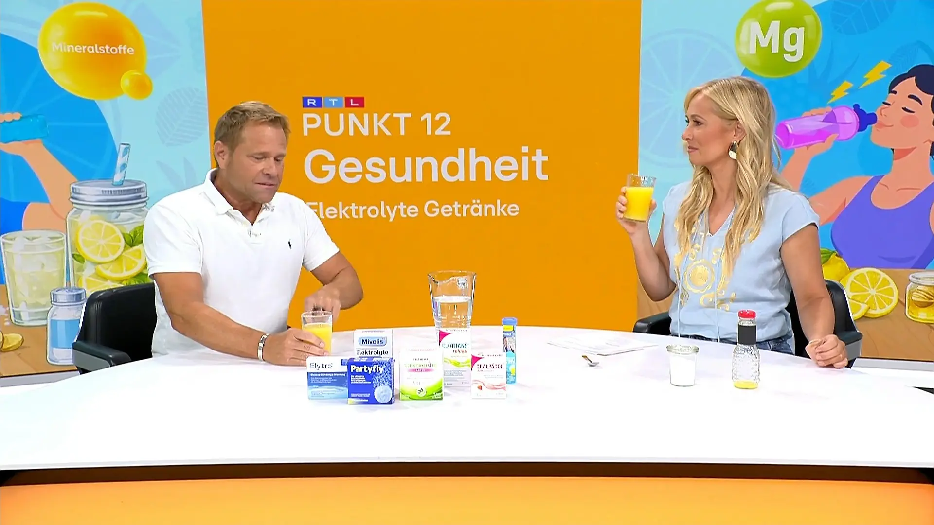 Elektrolyte-Drink selbst machen – so geht's Mit nur vier Zutaten