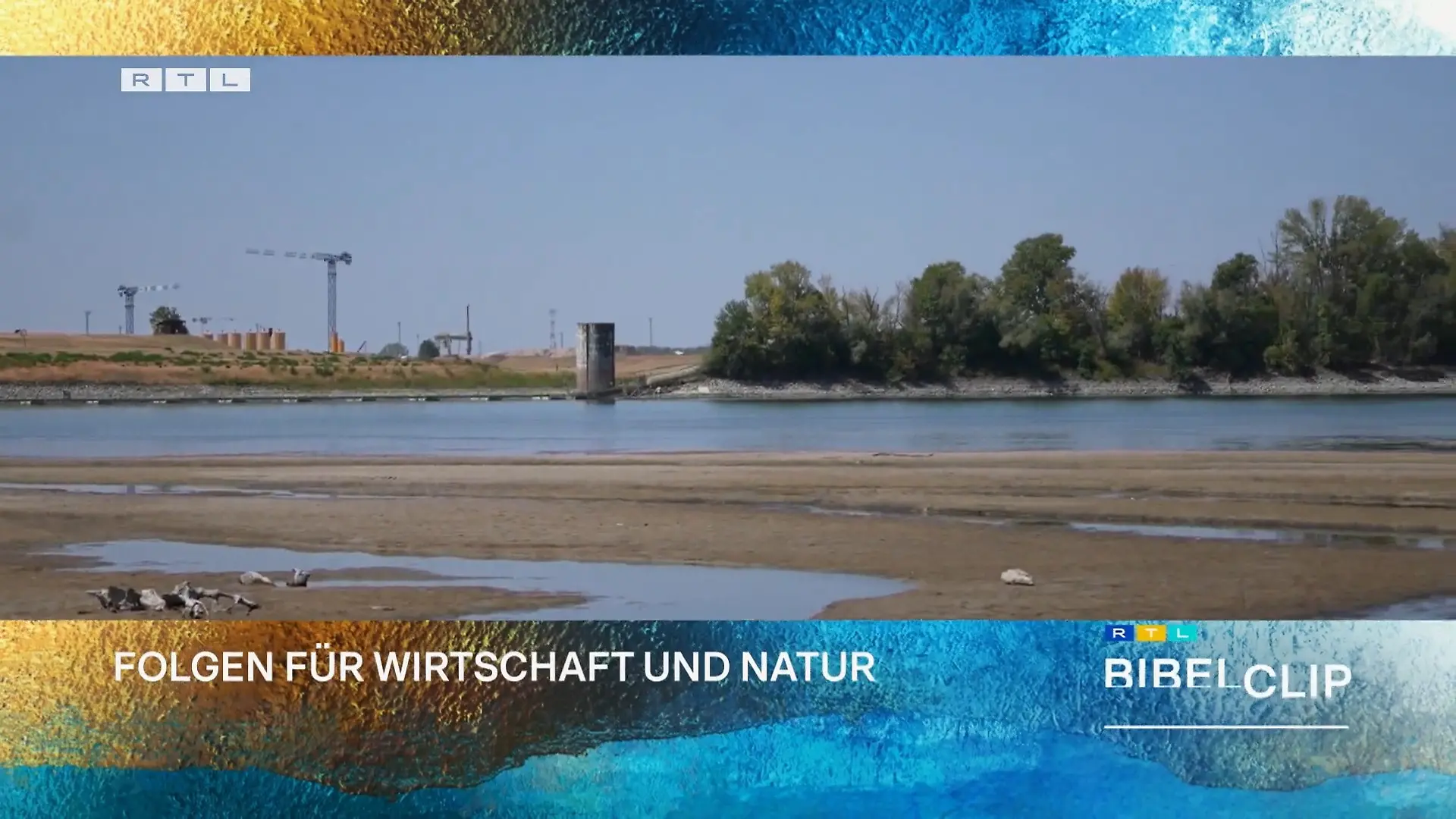 Wasserstände in Deutschland immer niedriger Bibelclip 16.08.2026