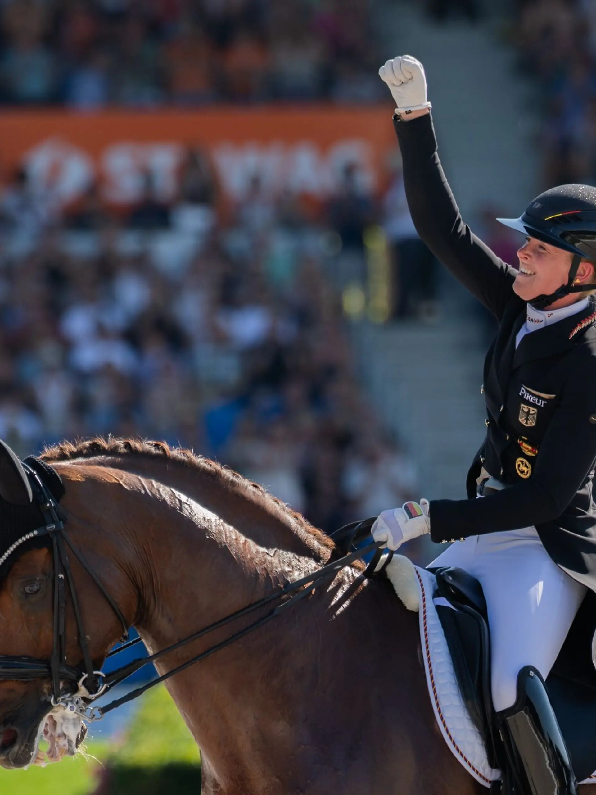 Bild zu: "Bei 35 Grad schmilzt die Gold-Hoffnung: Bronze für Hemmer"