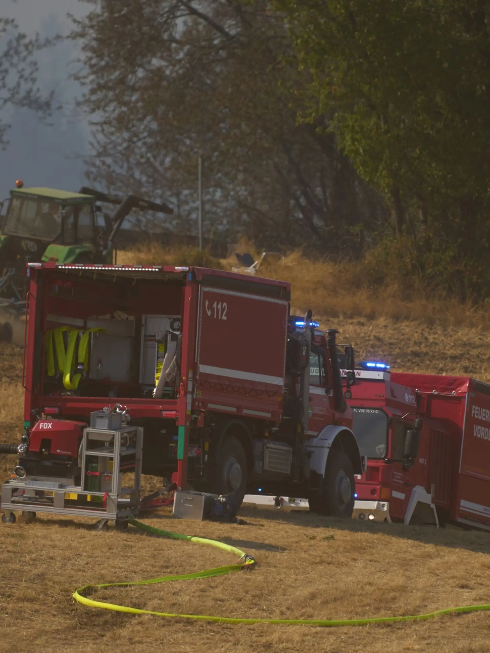 Bild zu: "„Können dies NICHT bestätigen!“ Kreis warnt vor Falschmeldungen zum Waldbrand"