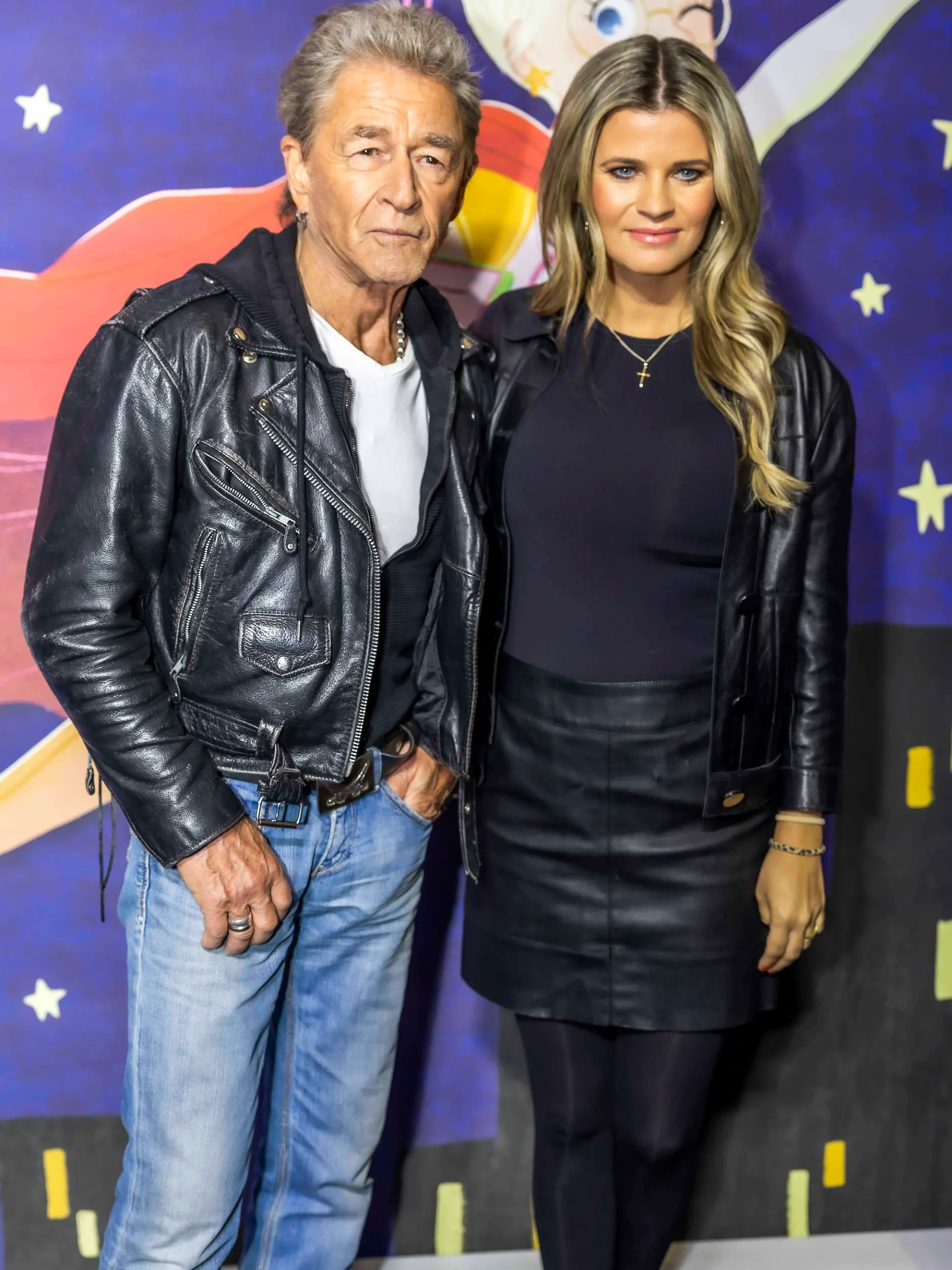 ABB/MAFFAYBUCH - Peter Maffay und Frau Hendrikje Balsmeyer bei der Vorstellung Kinderbuchveroeffentlichung Der unerwuenschte Gast von Hendrikje Balsmeyer,mit einem Vorwort von Peter Maffay im Music Store Koeln am 21.02.2026 in Koeln *** ABB MAFFAYBUCH Peter Maffay and Mrs. Hendrikje Balsmeyer at the presentation of the childrens book publication Der unerwuenschte Gast by Hendrikje Balsmeyer, with a foreword by Peter Maffay at the Music Store Koeln on 21 02 2026 in Koeln