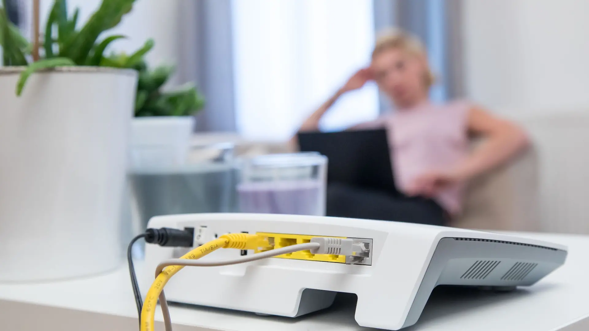 Gehört nicht in den Schrank: Gerade bei hohen Temperaturen sollte der Router möglichst frei und fern direkter Sonneneinstrahlung stehen.