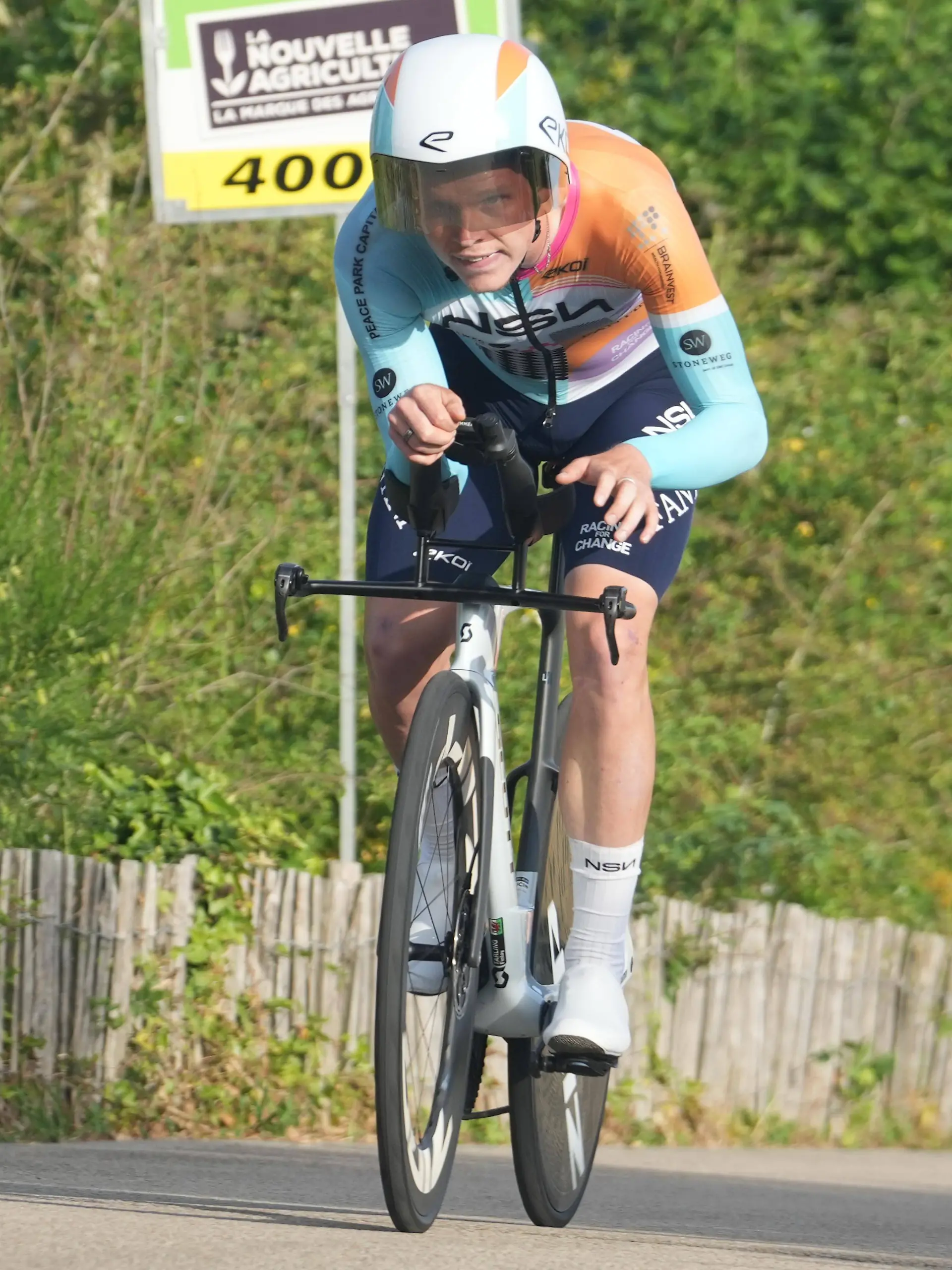 May 28, 2026, Laval, Bretagne, FRANCE: TARLING Finlay during the of the Boucles de la Mayenne - Cro dit Mutuel, UCI ProSeries Cycling event, Prologue Espace Culturel Laval on 28 May 2026 in Laval, France: photos . Laval FRANCE - ZUMAl193 20260528_zsp_l193_149 Copyright: xLaurentxLairysx