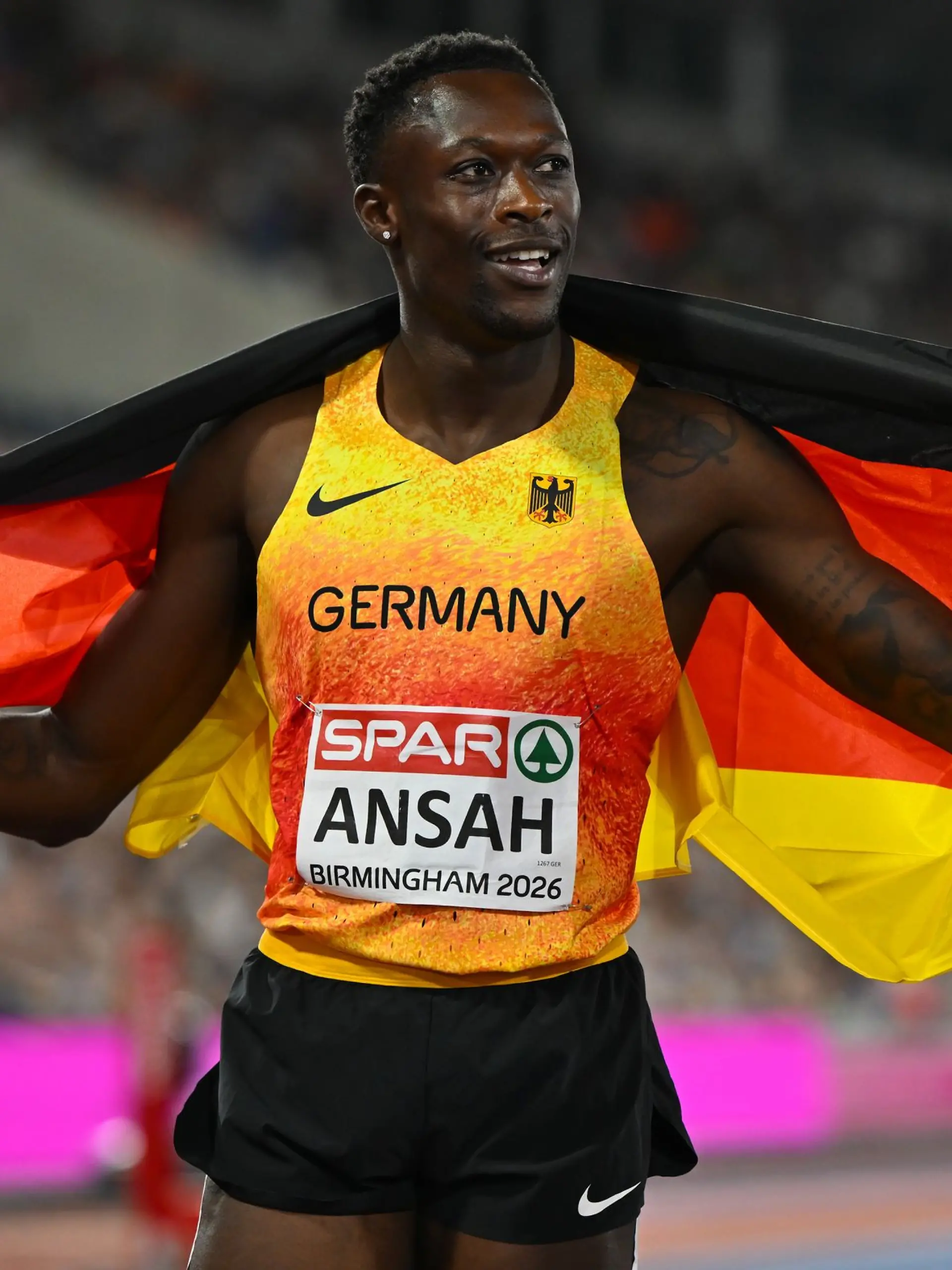 Bild zu: "Ansah sprintet über 200 Meter zu EM-Gold"