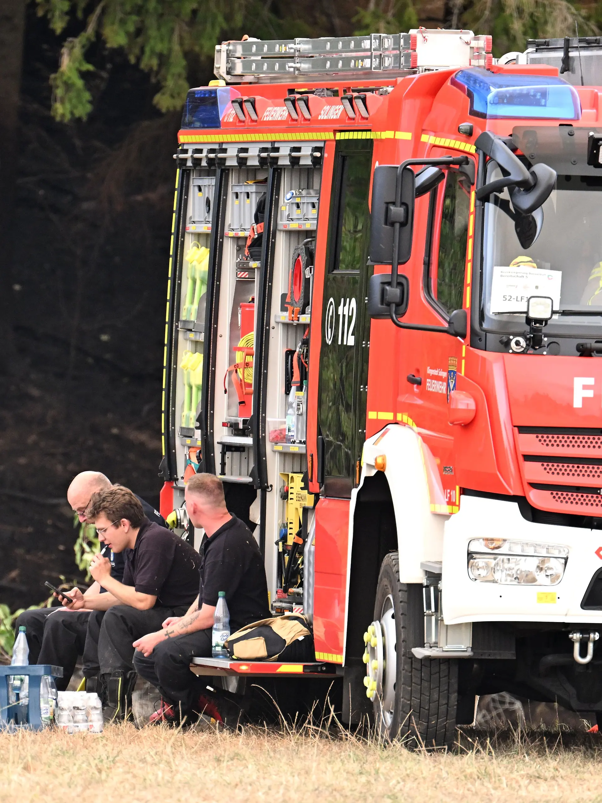 Waldbrand im Hürtgenwald