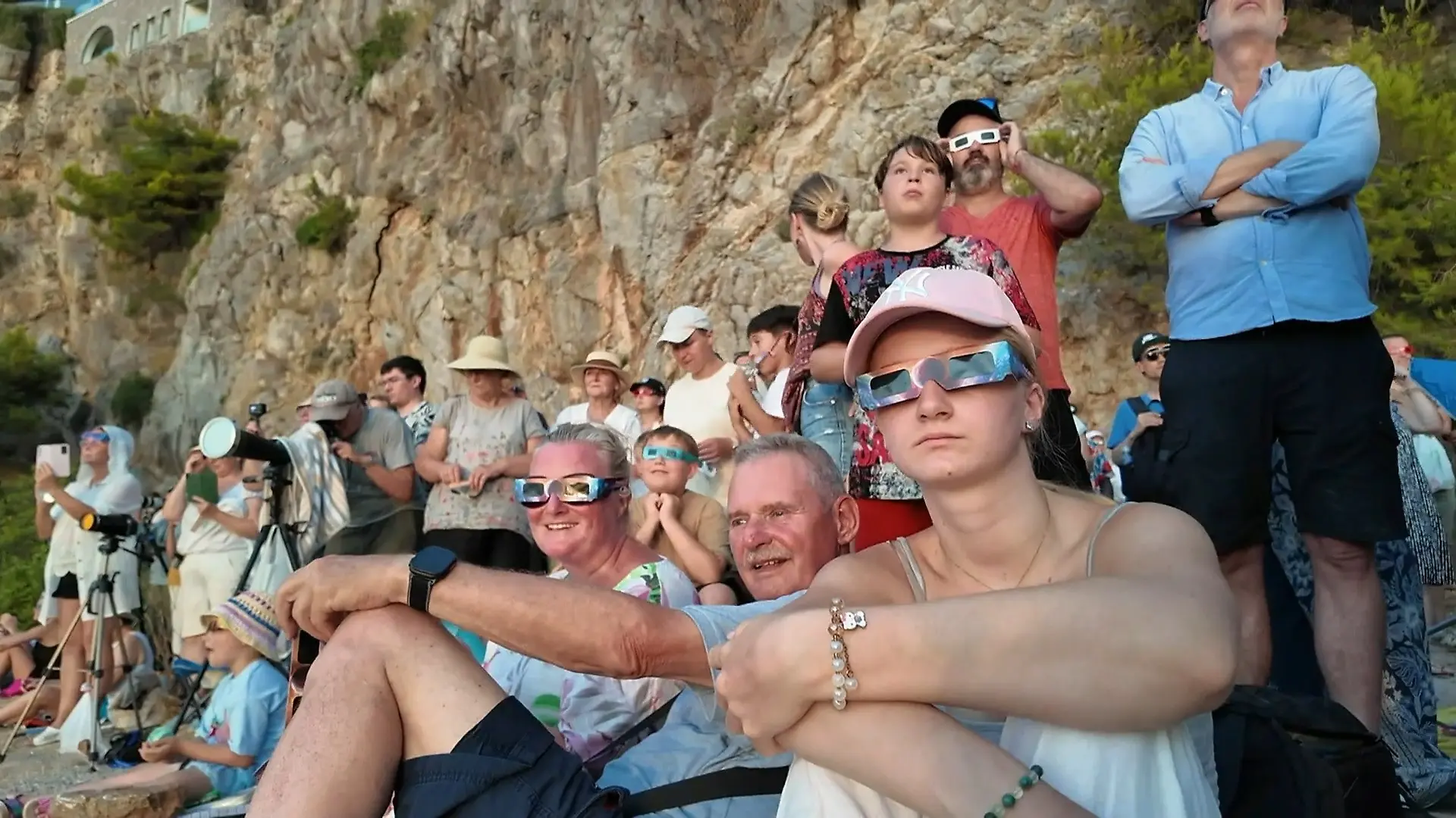 Teurer Spaß für die beste Sicht auf die Sonnenfinsternis Sonnenfinsternis auf Mallorca