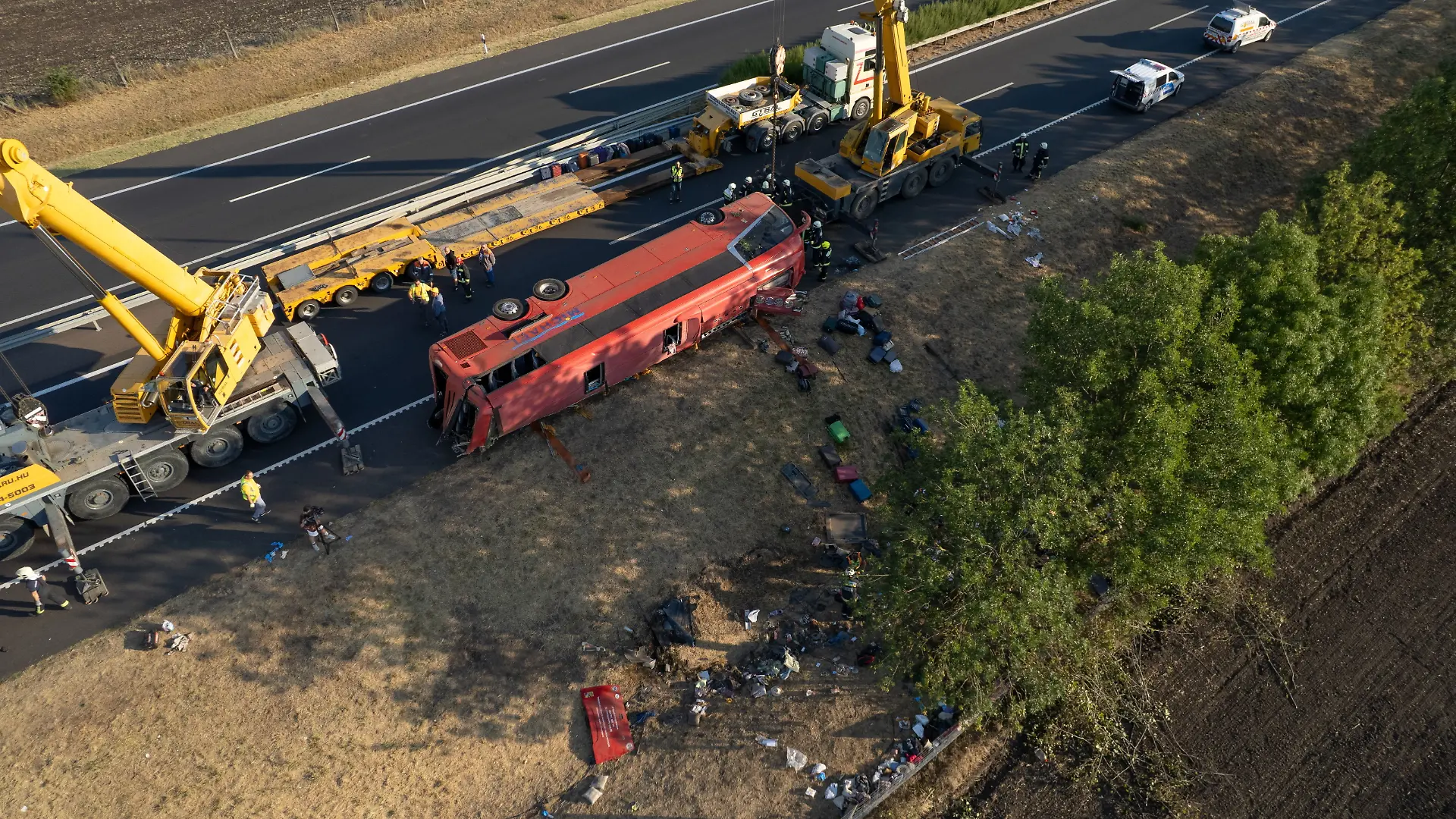 Hungary Bus Crash