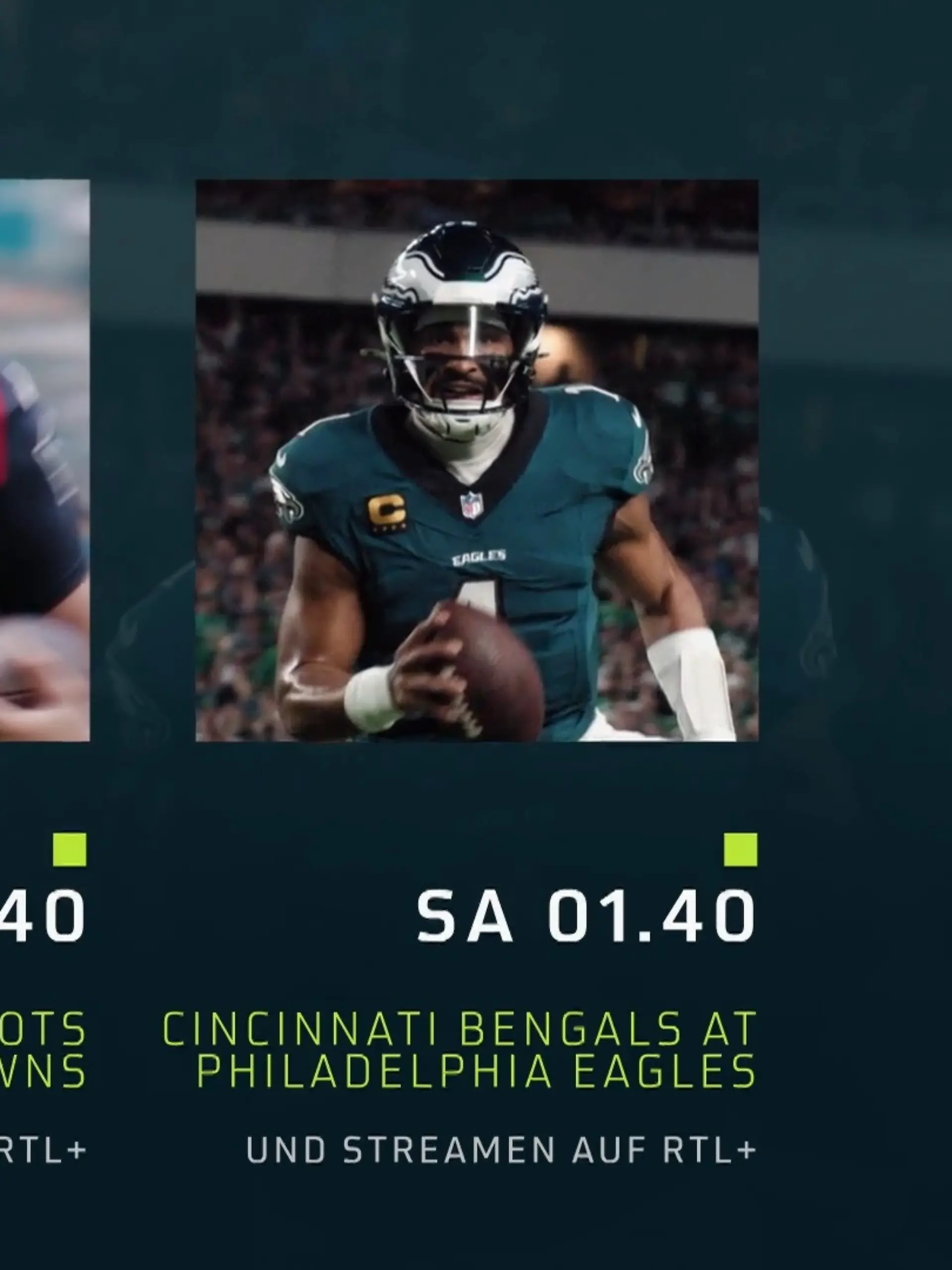Bild zu: "Nfl Live - Preseason  Spielpaarung Am  27. Und 28.08.26 - Donnerstag 01:45"