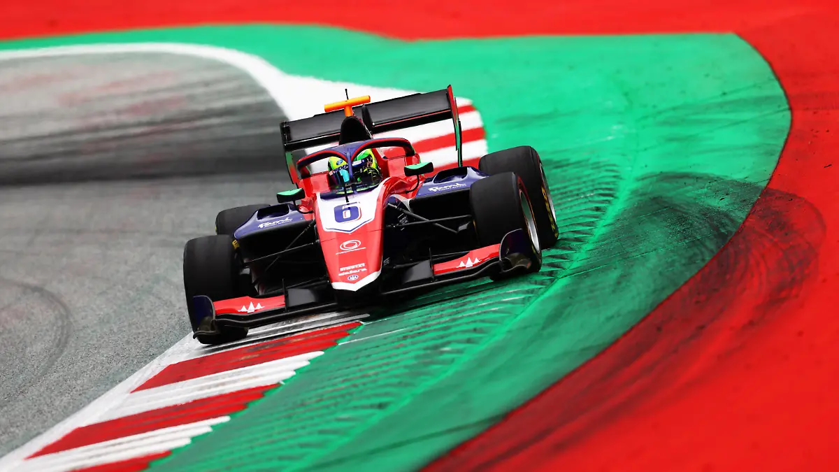SPIELBERG, AUSTRIA - JULY 02: David Schumacher of Germany and Trident (6) drives during qualifying for Round 3:Spielberg of the Formula 3 Championship at Red Bull Ring on July 02, 2021 in Spielberg, Austria. (Photo by Clive Rose/Getty Images)