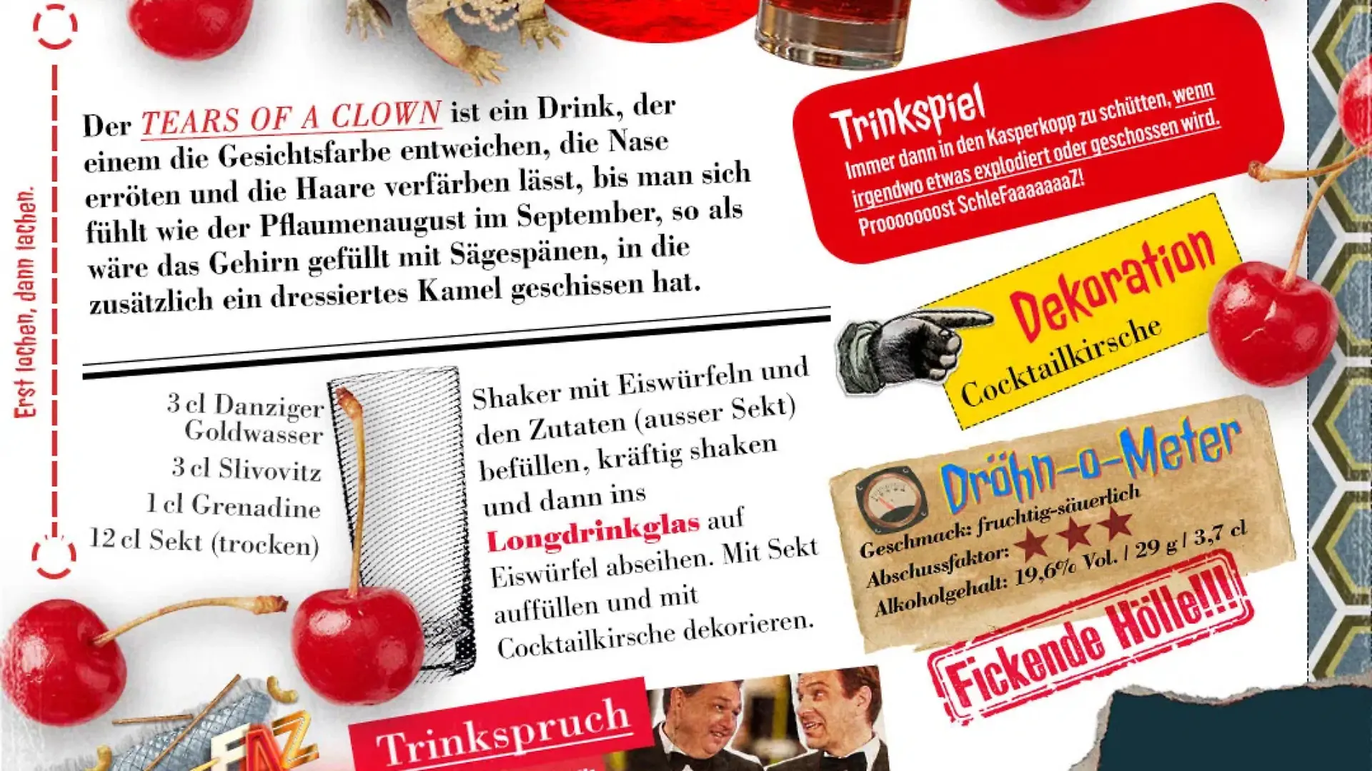 Cocktailkärtchen