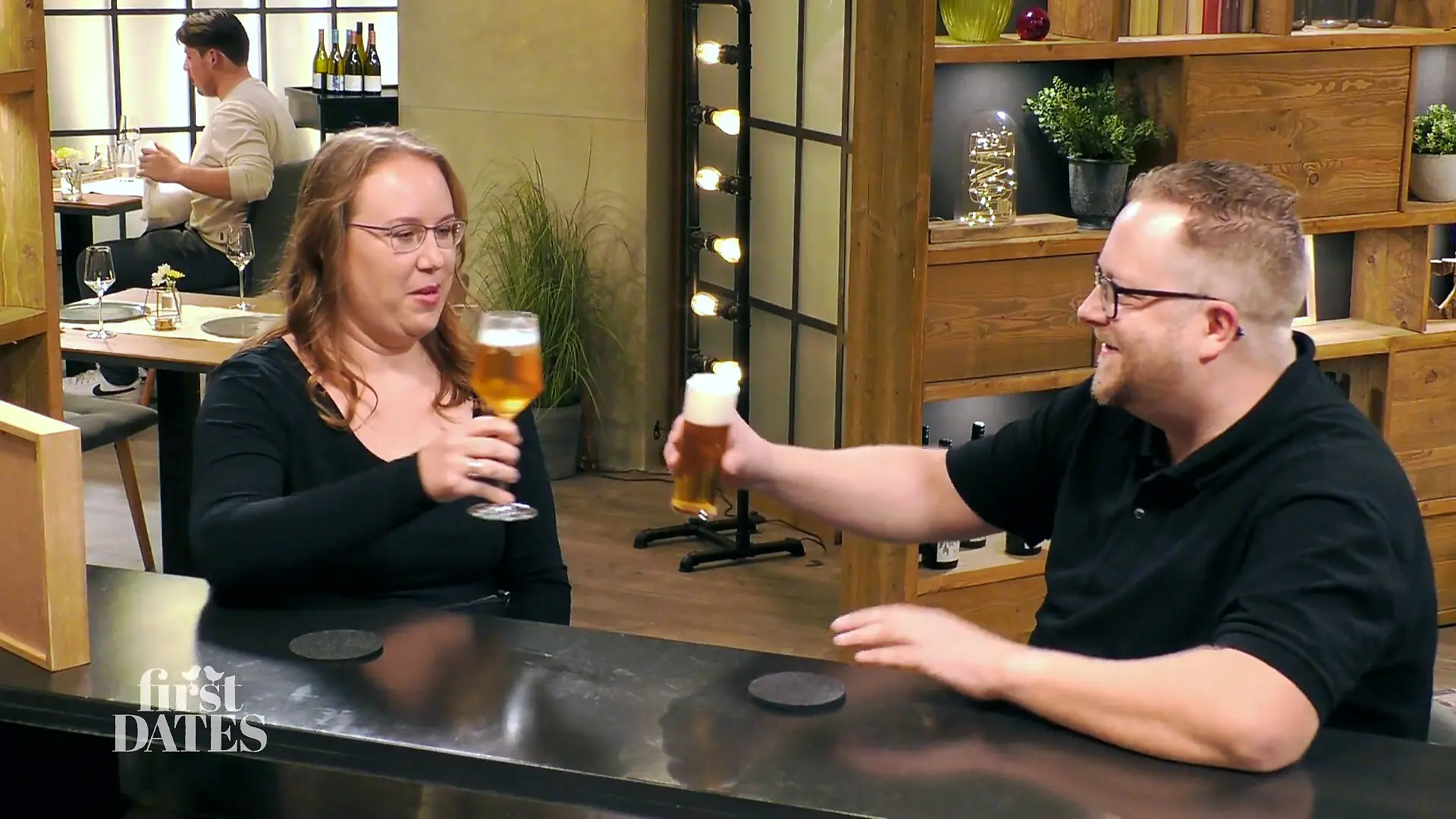 Lisa und Enrico suchen erstaunlich Ähnliches Gleiche Werte, gutes Zeichen?