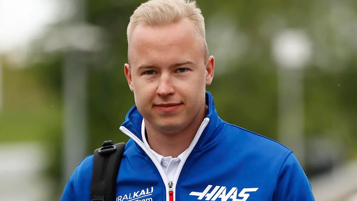 Formula 1 2021: Austrian GP RED BULL RING, AUSTRIA - JULY 01: Nikita Mazepin, Haas F1, arrives in the paddock during the Austrian GP at Red Bull Ring on Thursday July 01, 2021 in Spielberg, Austria. Photo by Andy Hone / LAT Images Images PUBLICATIONxINxGERxSUIxAUTxHUNxONLY GP2109_085012_ONY7836