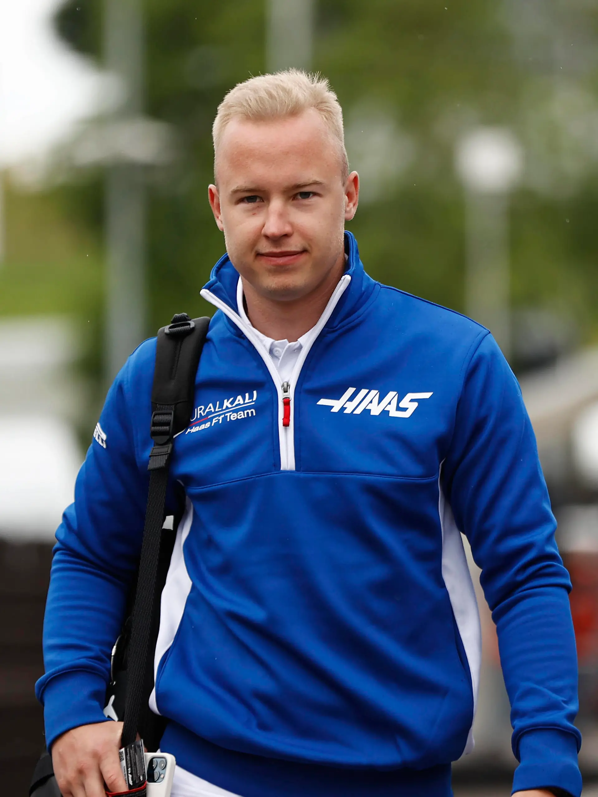  Formula 1 2021: Austrian GP RED BULL RING, AUSTRIA - JULY 01: Nikita Mazepin, Haas F1, arrives in the paddock during the Austrian GP at Red Bull Ring on Thursday July 01, 2021 in Spielberg, Austria. Photo by Andy Hone / LAT Images Images PUBLICATIONxINxGERxSUIxAUTxHUNxONLY GP2109_085012_ONY7836