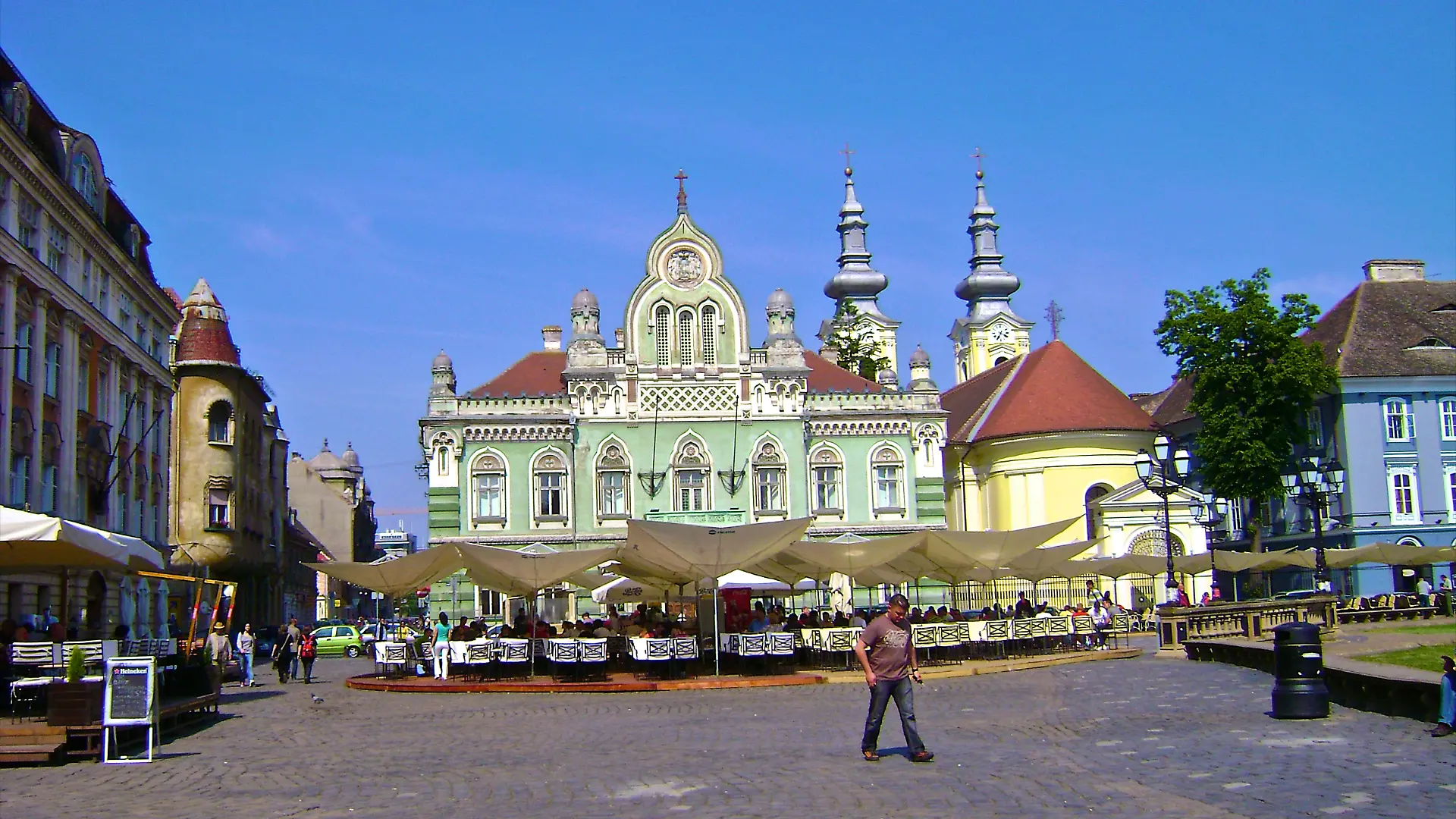Timisoara, The city of Timisoara in the west of Romania