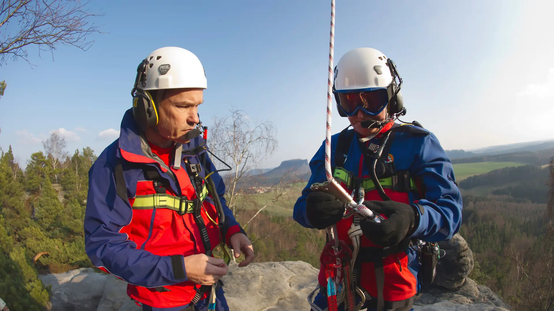 Die Bergwacht Sachsen hat das Handy „gerettet”