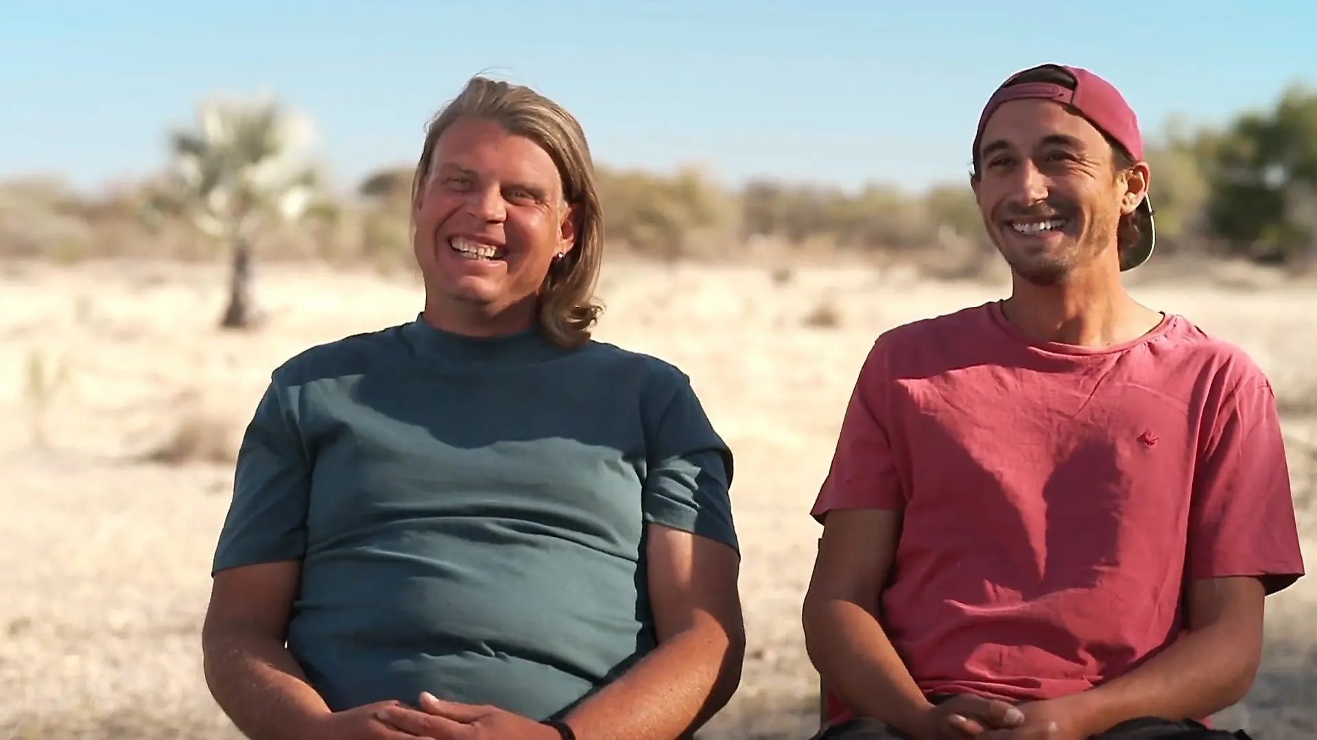 Alexander und Martin gehen in Namibia gemeinsam auf Frauensuche „Bauer sucht Frau International”-Kandidaten