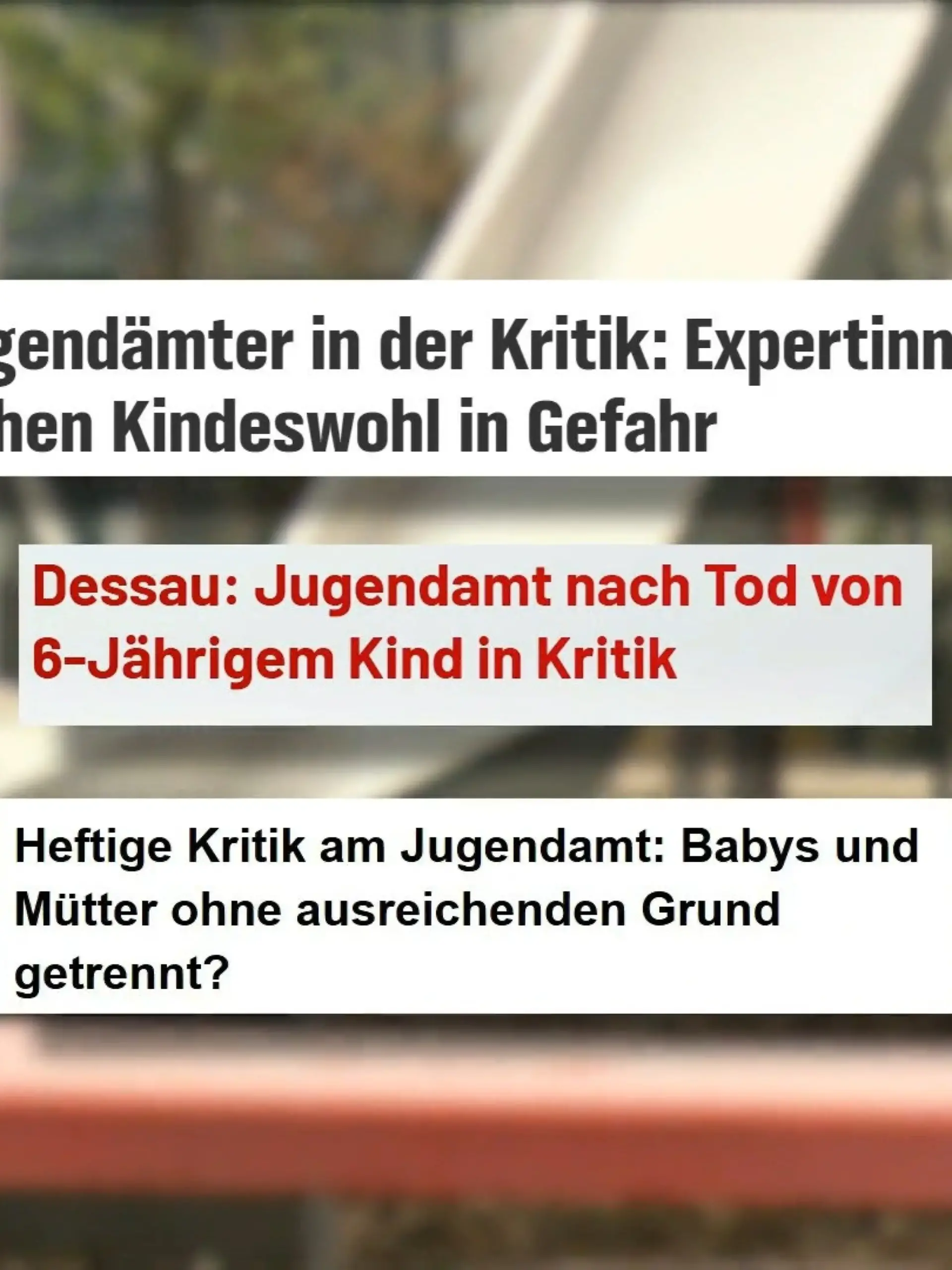 Bild zu: "Jugendämter am Limit - Wenn Hilfe für Kinder zu spät kommt"